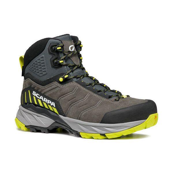Scarpa | Scarpe Rush TRK GTX Uomo Titanium/Lime - Fabbrica Ski Sises