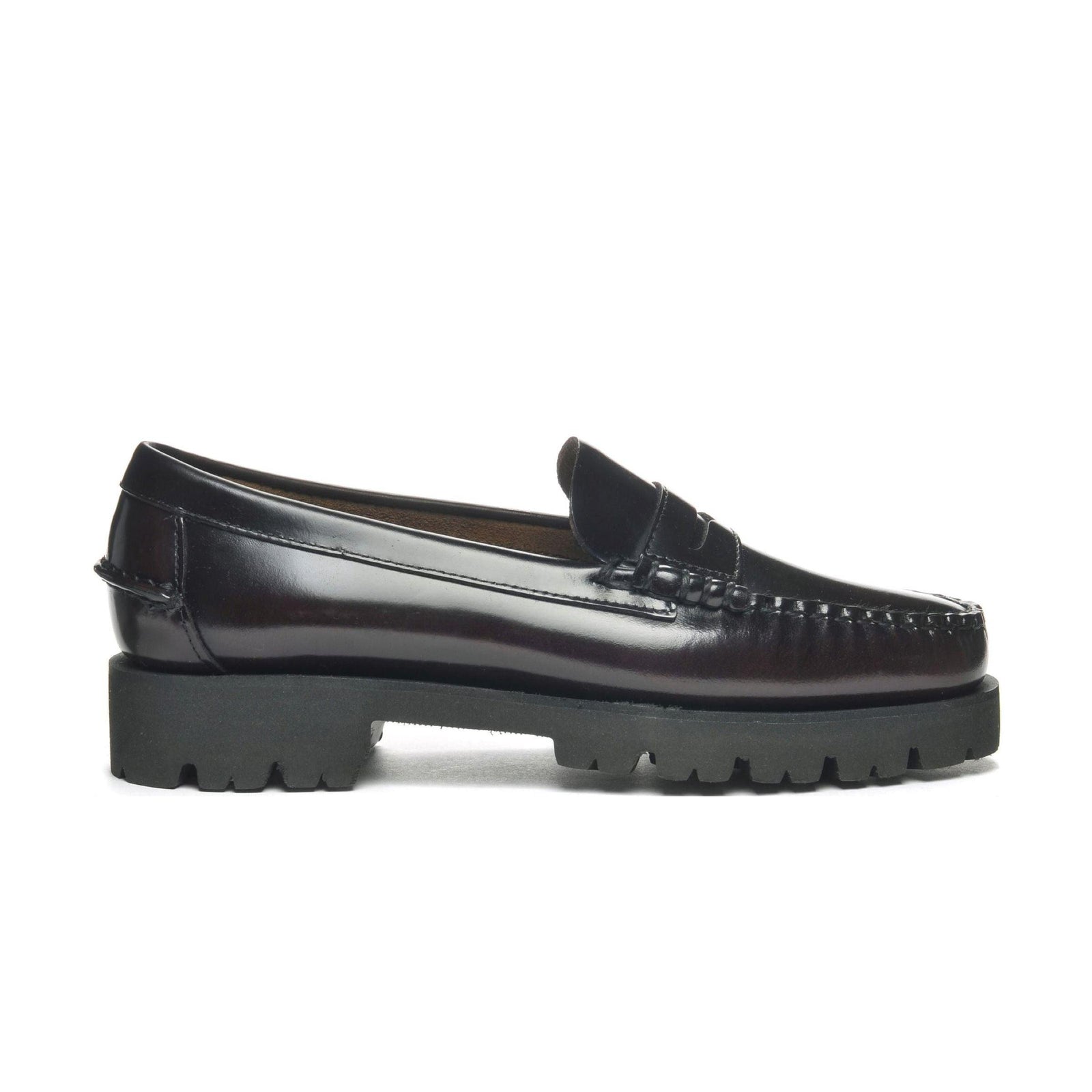 Sebago | Scarpe Dan Lug Donna Brown Burgundy - Fabbrica Ski Sises