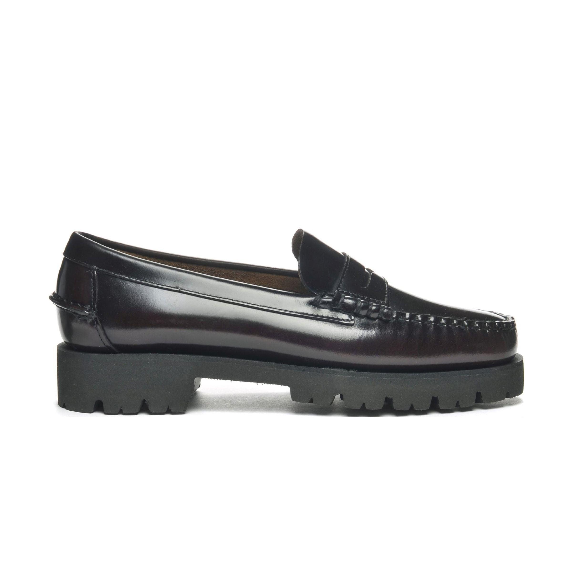 Sebago | Scarpe Dan Lug Donna Brown Burgundy - Fabbrica Ski Sises