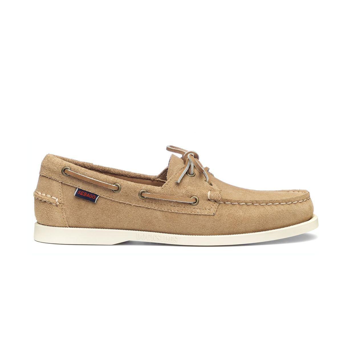 Sebago | Scarpe Docksides Portland Donna Beige - Fabbrica Ski Sises