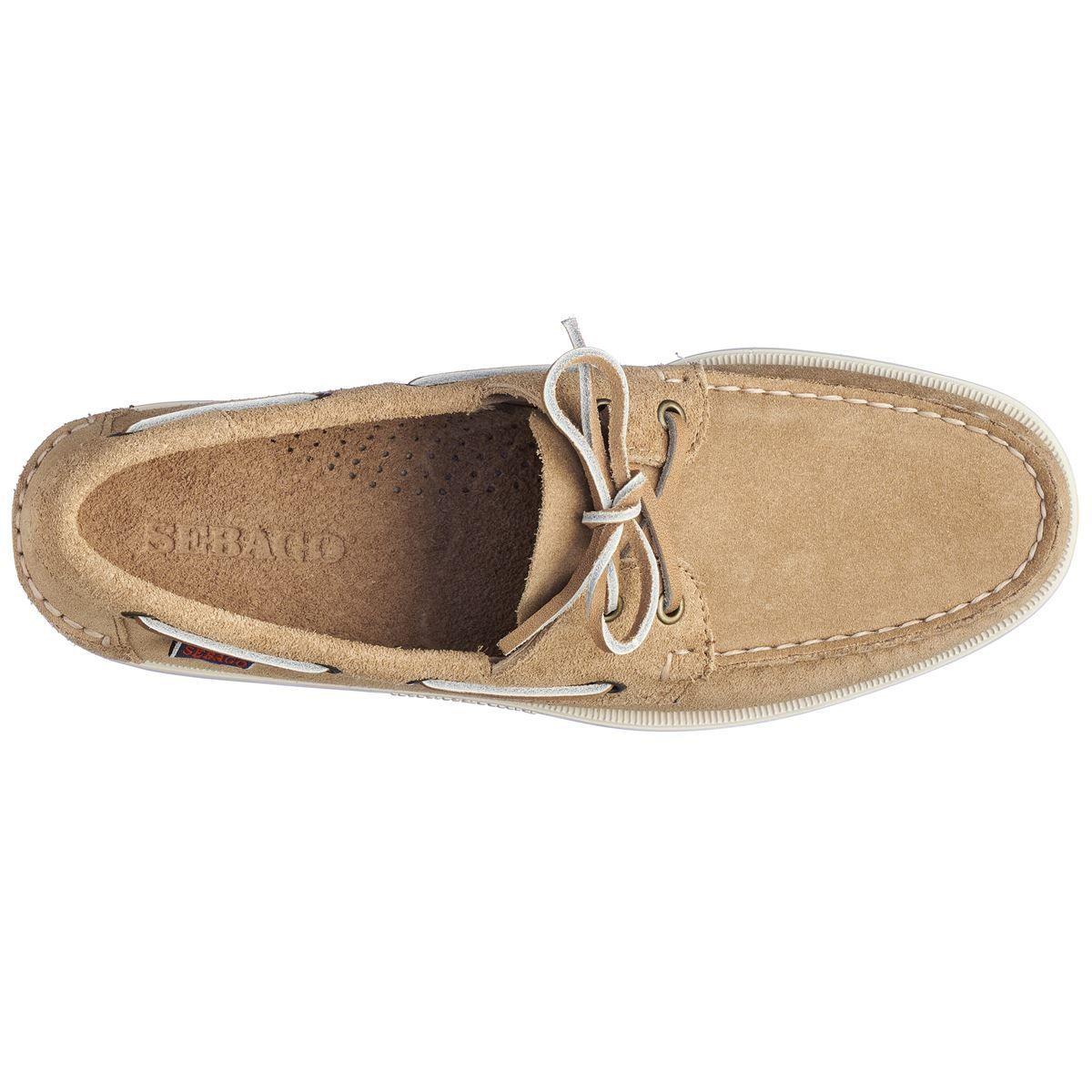 Sebago | Scarpe Docksides Portland Donna Beige - Fabbrica Ski Sises
