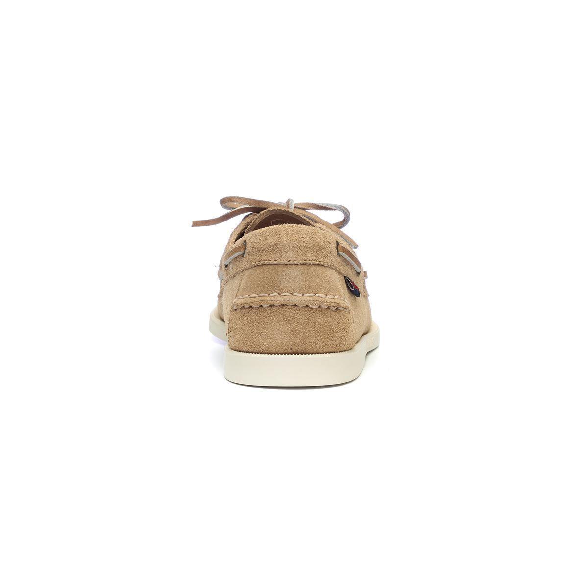 Sebago | Scarpe Docksides Portland Donna Beige - Fabbrica Ski Sises