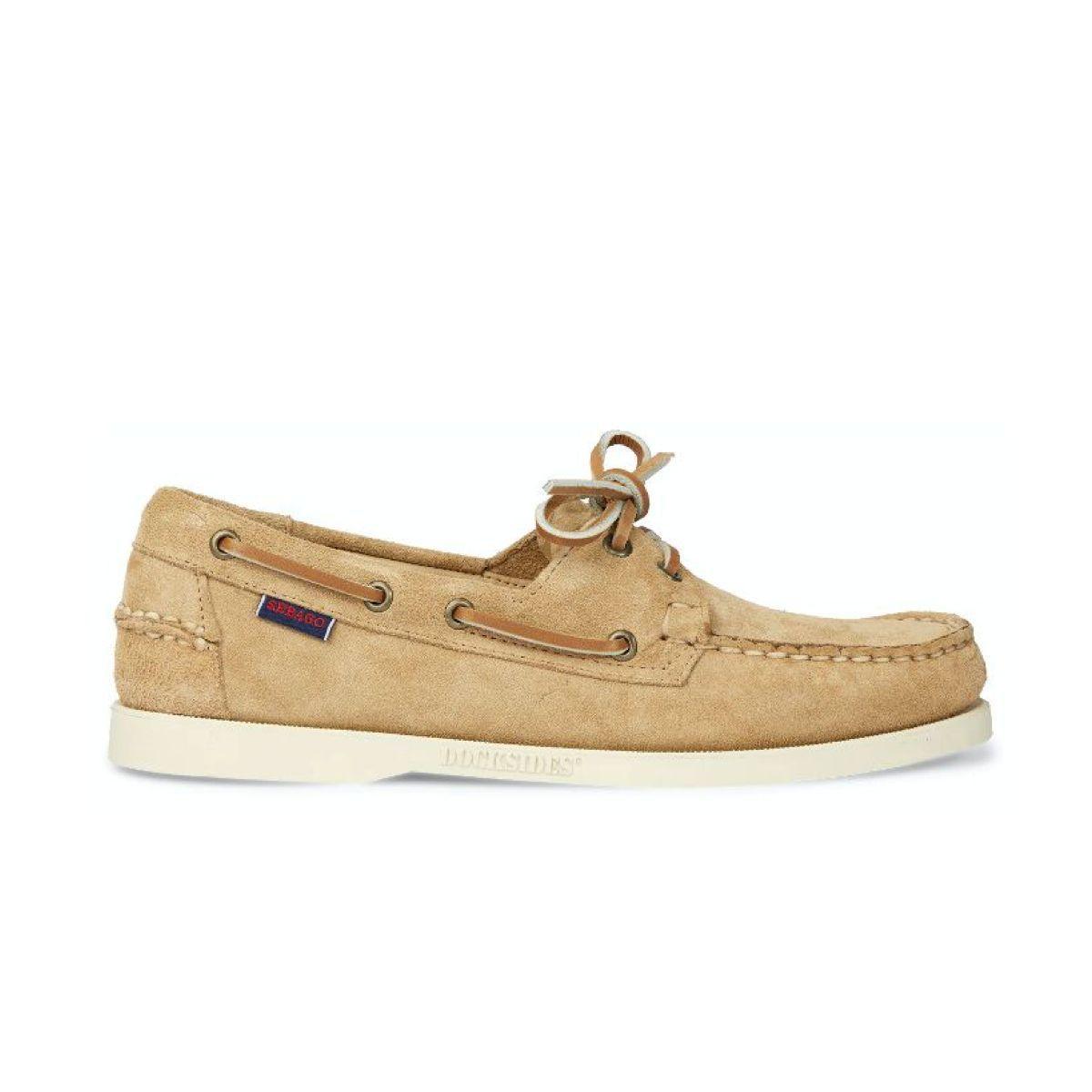 Sebago | Scarpe Docksides Portland Uomo Beige - Fabbrica Ski Sises