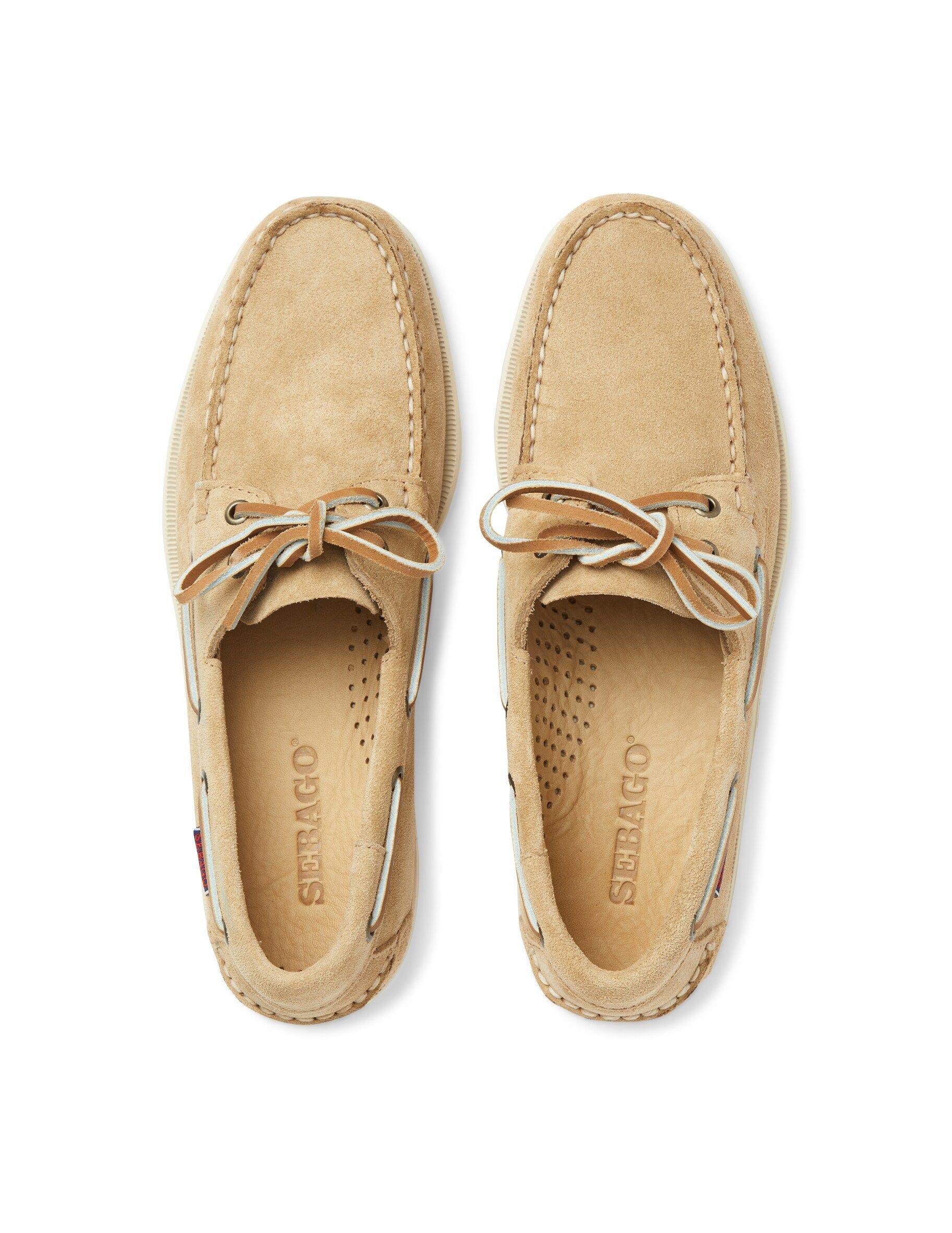 Sebago | Scarpe Docksides Portland Uomo Beige - Fabbrica Ski Sises