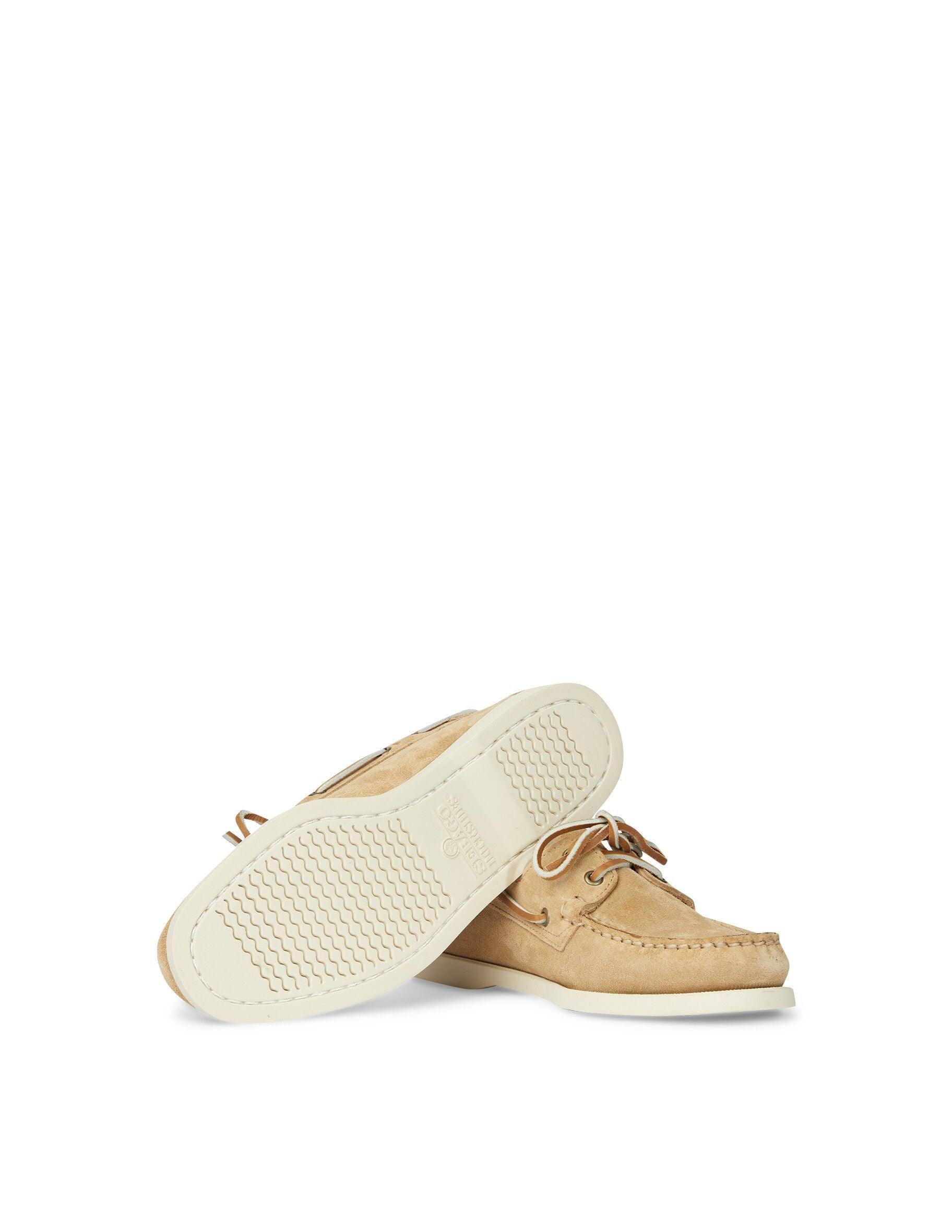 Sebago | Scarpe Docksides Portland Uomo Beige - Fabbrica Ski Sises
