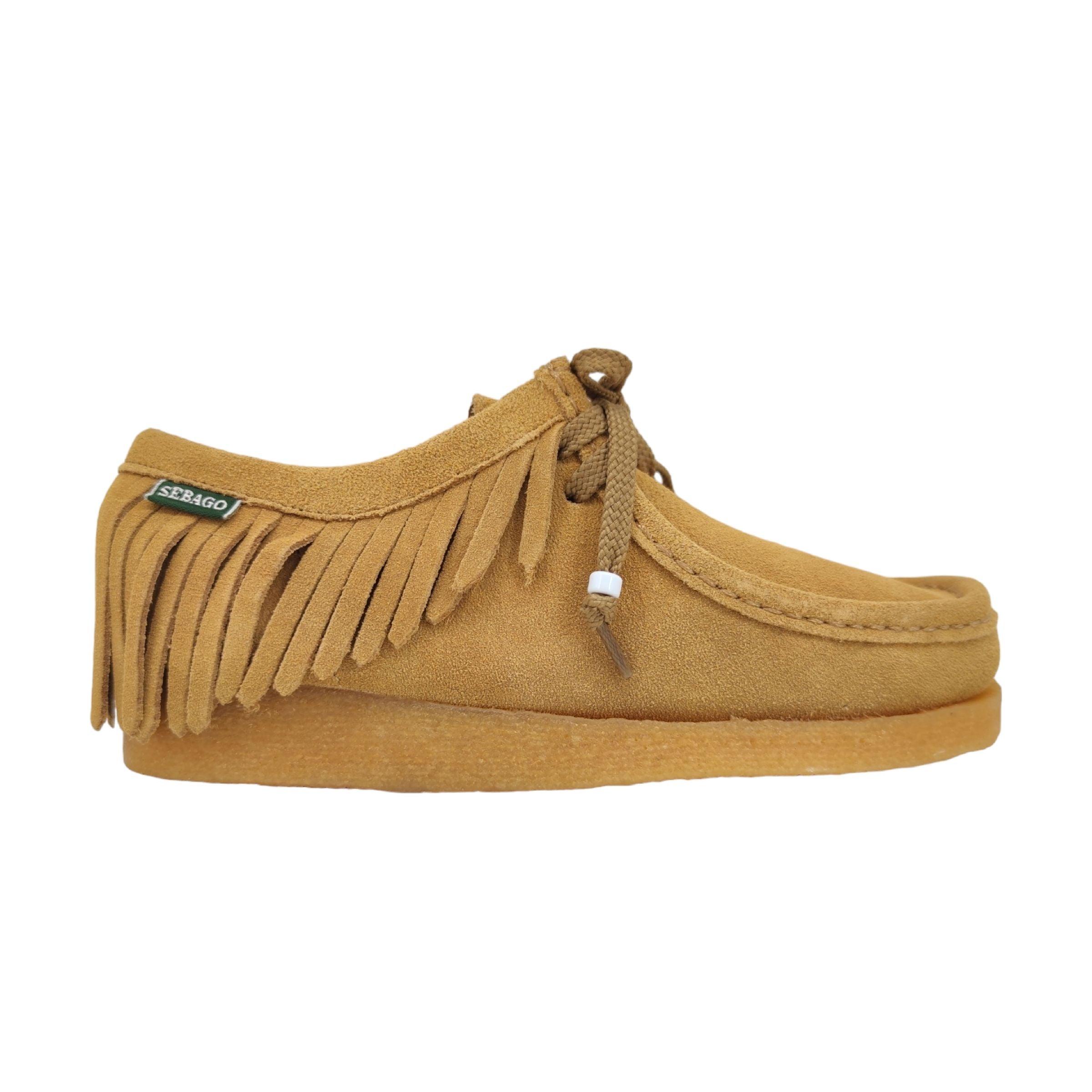 Sebago | Scarpe Koala Fringes Donna Beige Camel - Fabbrica Ski Sises
