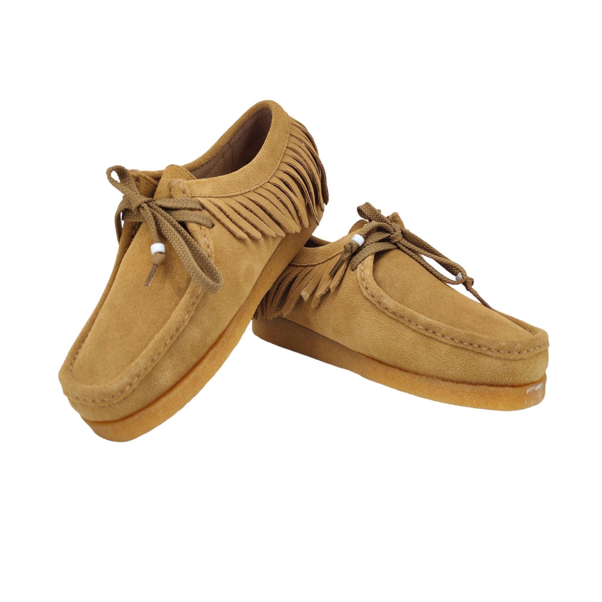 Sebago | Scarpe Koala Fringes Donna Beige Camel - Fabbrica Ski Sises
