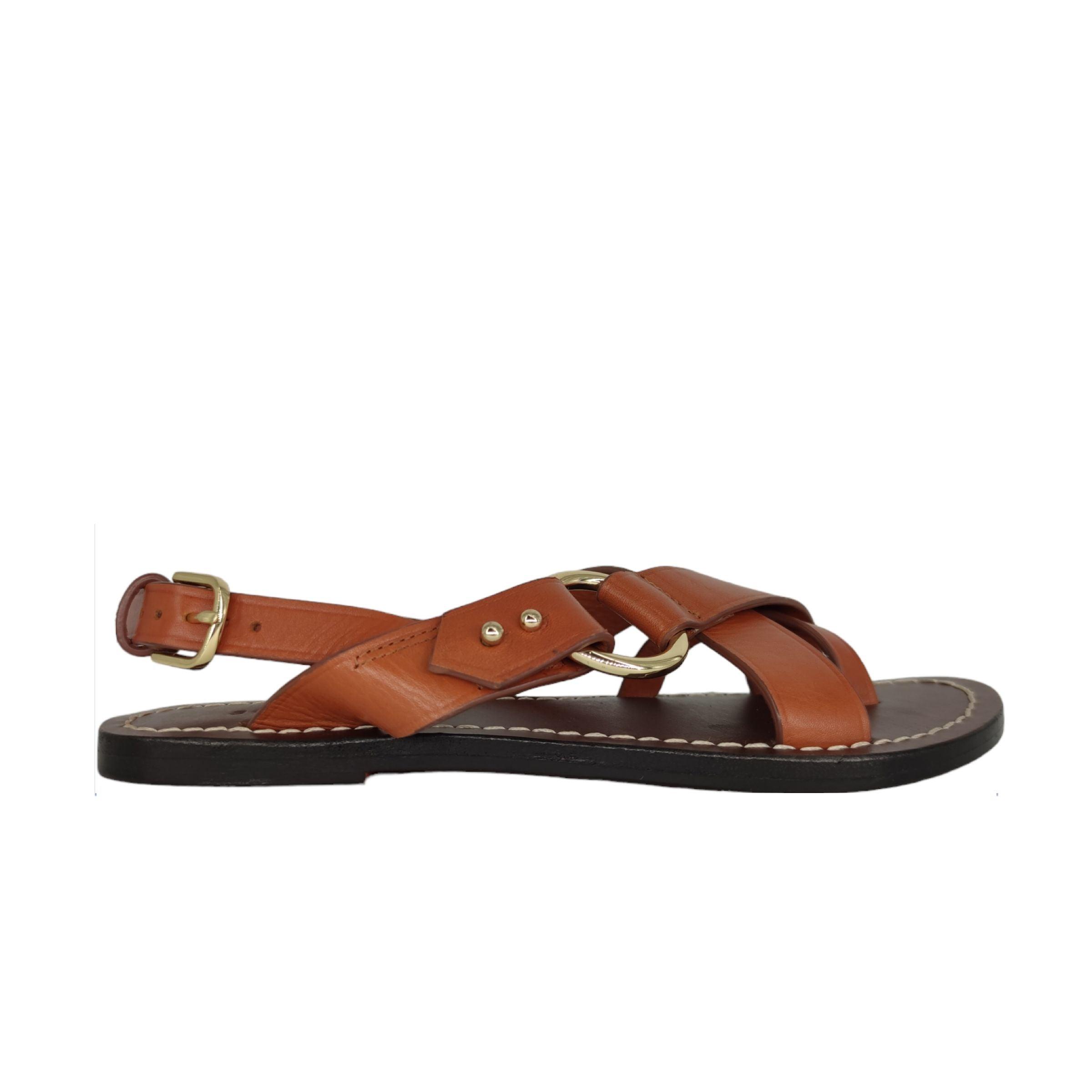 Soeur | Sandali Florance Donna Cognac - Fabbrica Ski Sises