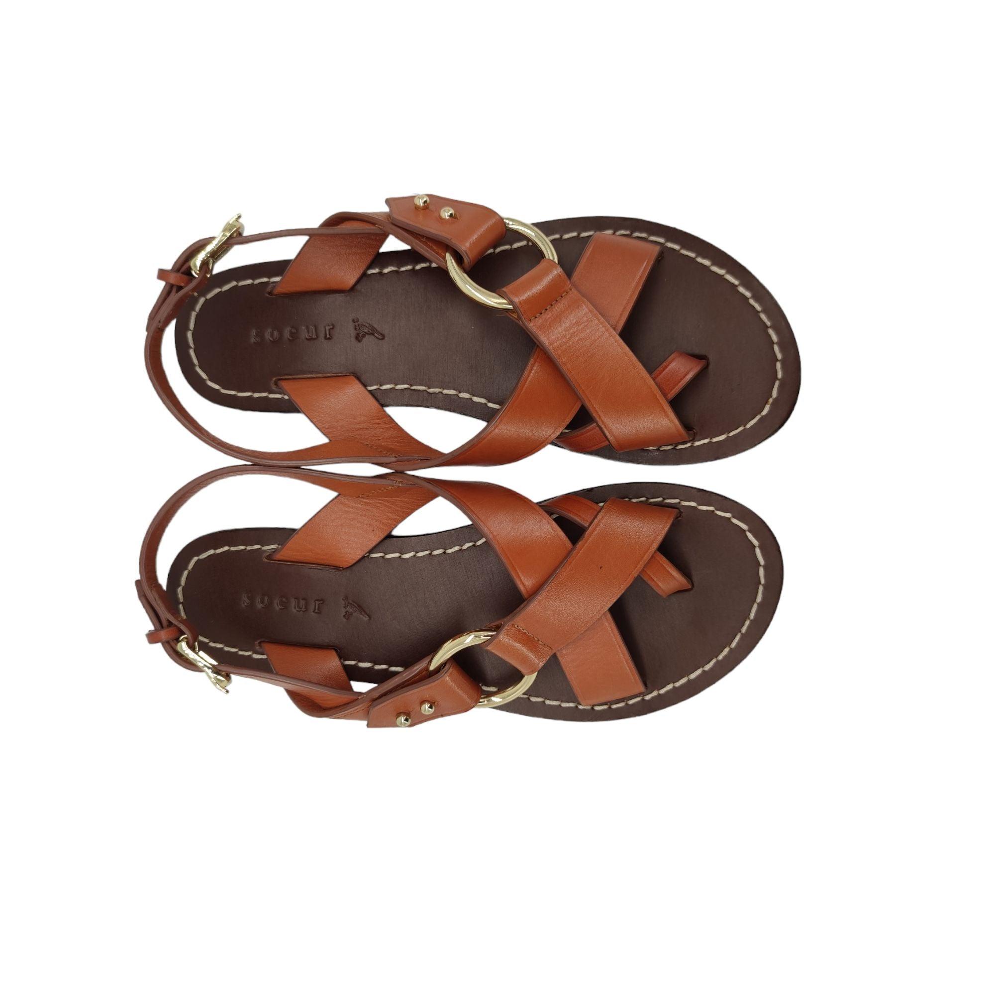 Soeur | Sandali Florance Donna Cognac - Fabbrica Ski Sises