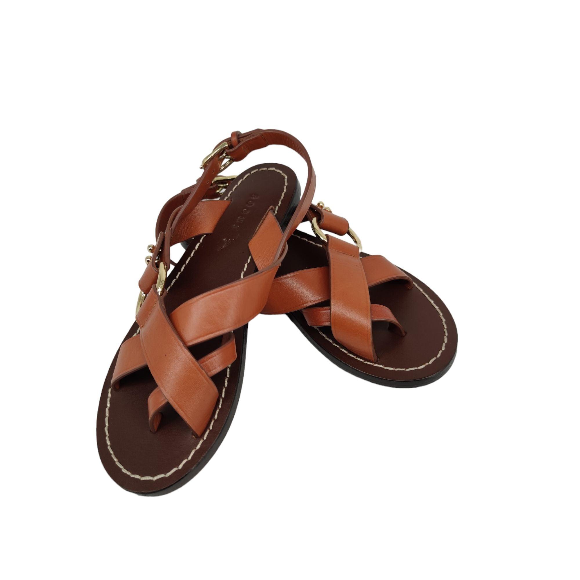 Soeur | Sandali Florance Donna Cognac - Fabbrica Ski Sises