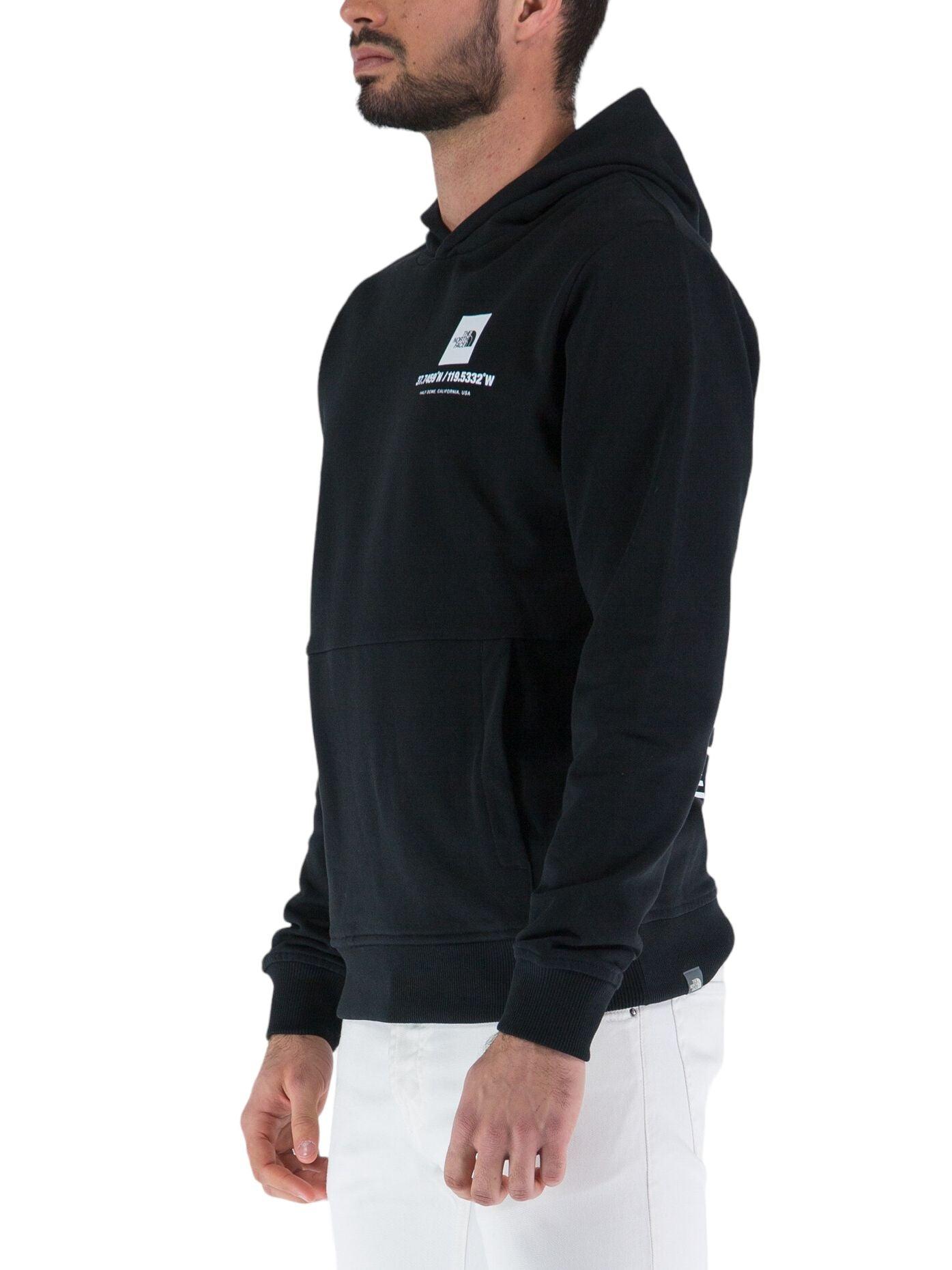 The North Face | Maglia Coordinates Hoodie Uomo Black - Fabbrica Ski Sises
