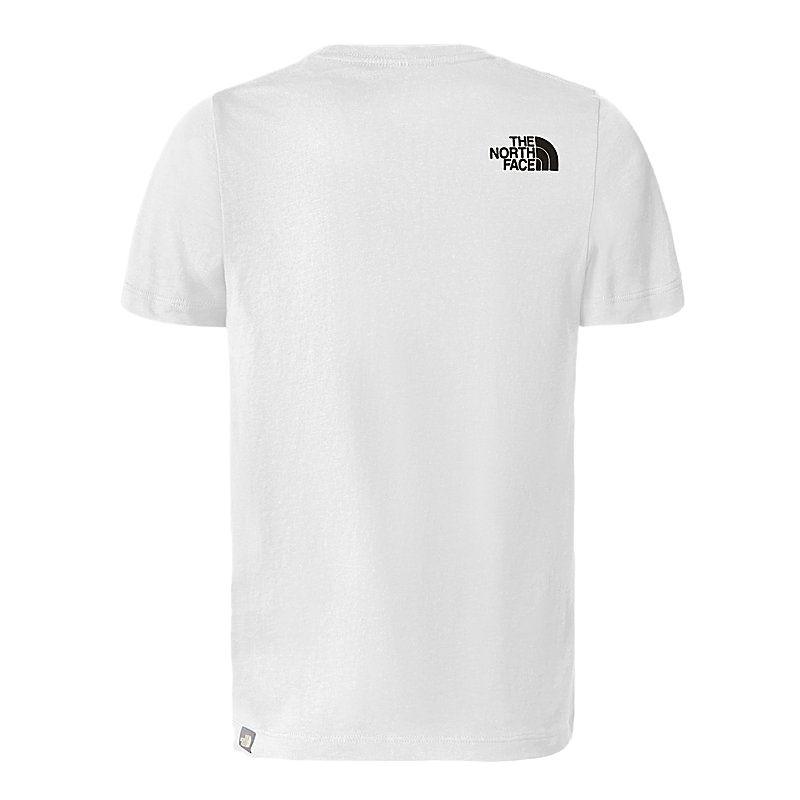 The North Face | T-shirt Easy Bambino White/Black - Fabbrica Ski Sises