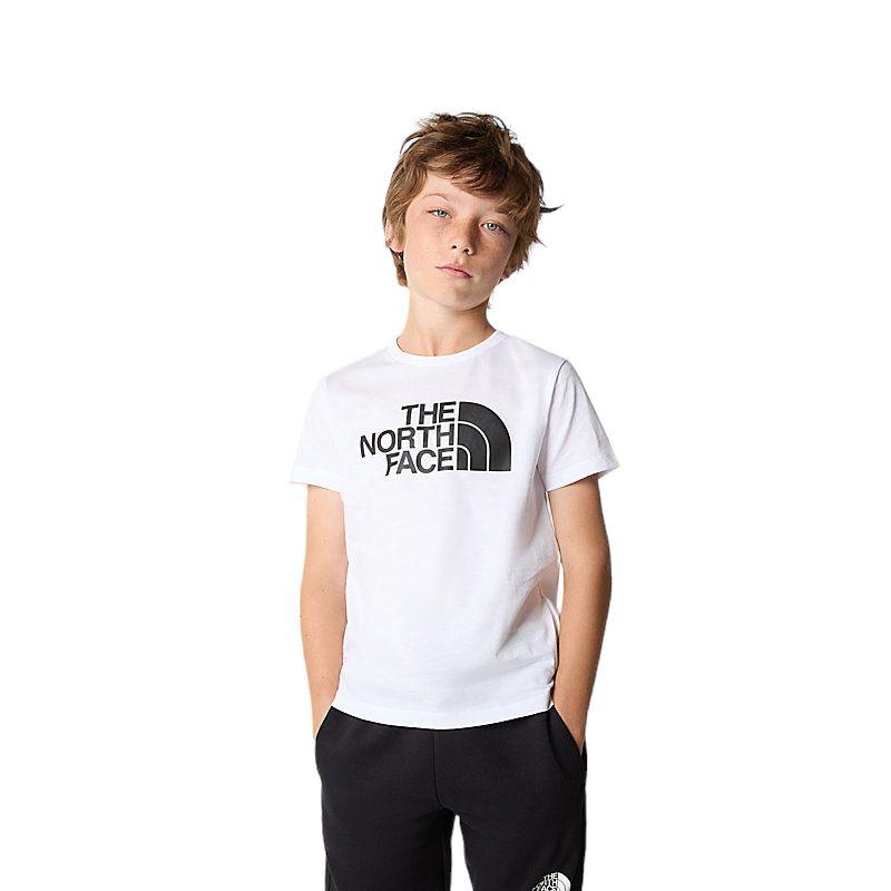 The North Face | T-shirt Easy Bambino White/Black - Fabbrica Ski Sises
