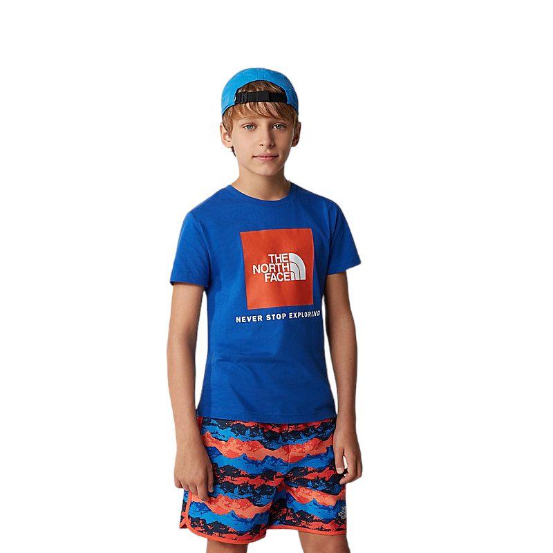 The North Face | T-shirt Redbox Junior Summit Blue - Fabbrica Ski Sises