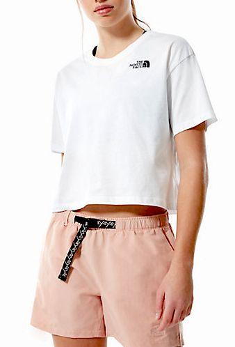 The North Face | T-shirt Simple Dome Donna Bianca - Fabbrica Ski Sises