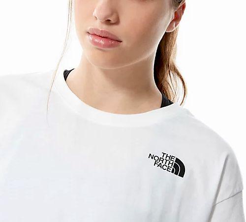 The North Face | T-shirt Simple Dome Donna Bianca - Fabbrica Ski Sises