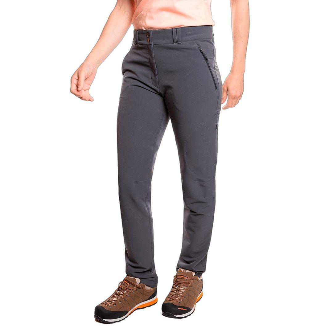 Trangoworld | Pantaloni Burela Donna Antracite - Fabbrica Ski Sises