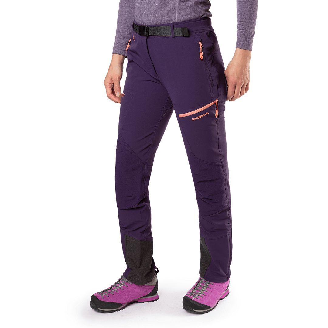 Trangoworld | Pantaloni TRX2 Nyl Pro Donna Viola - Fabbrica Ski Sises