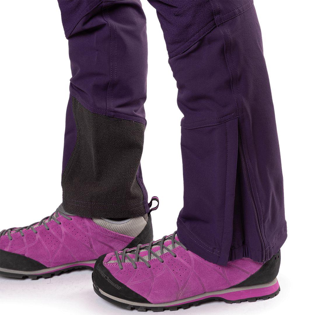 Trangoworld | Pantaloni TRX2 Nyl Pro Donna Viola - Fabbrica Ski Sises