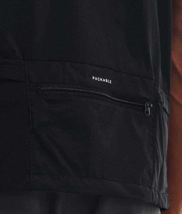 Under Armour | Gilet Outrun The Storm Uomo Nero - Fabbrica Ski Sises