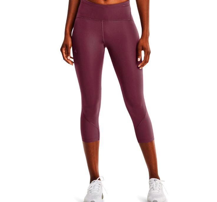 Under Armour | Leggins Fly Fast 2.0 HeatGear Crop Donna Viola - Fabbrica Ski Sises