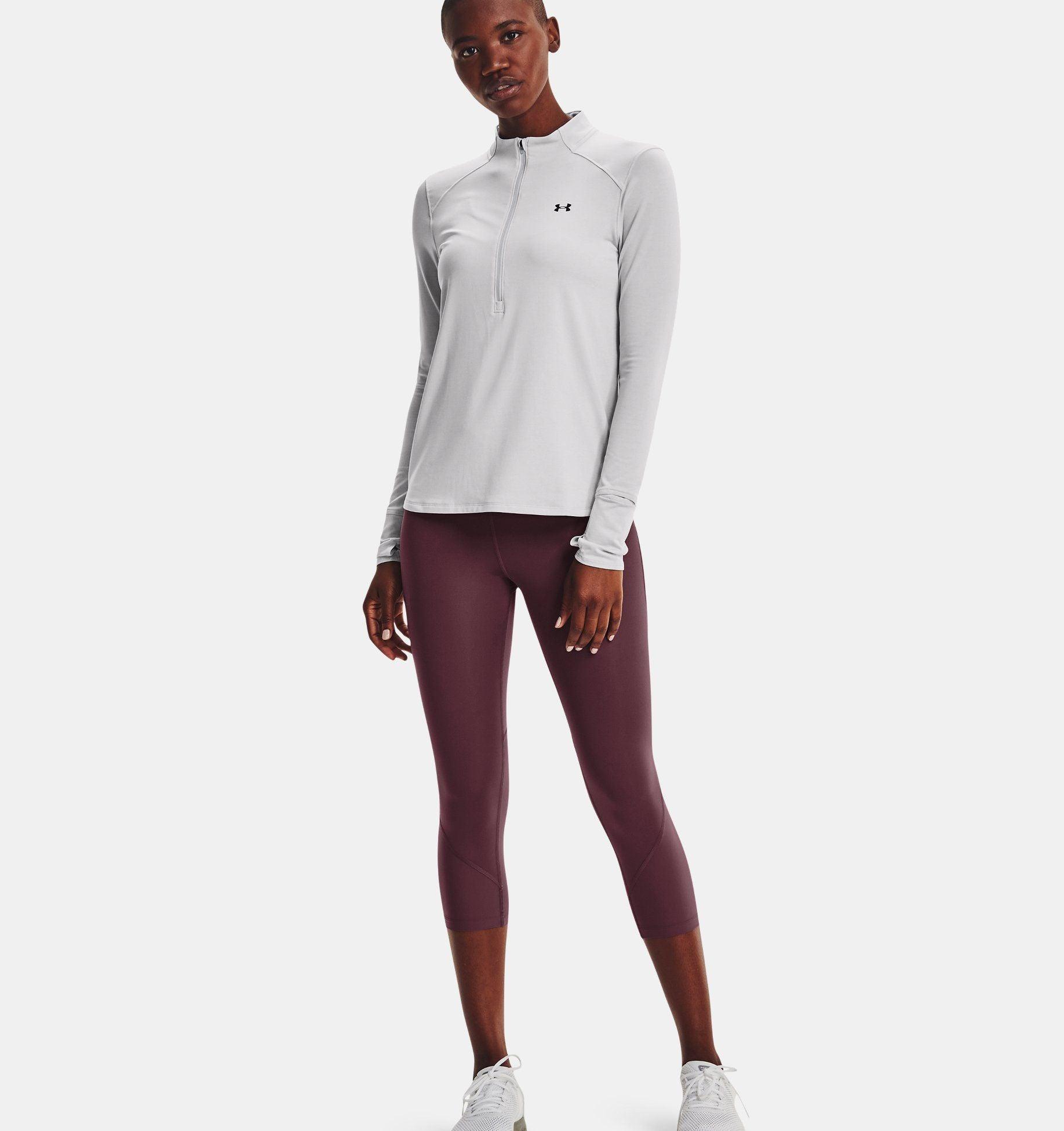 Under Armour | Leggins Fly Fast 2.0 HeatGear Crop Donna Viola - Fabbrica Ski Sises