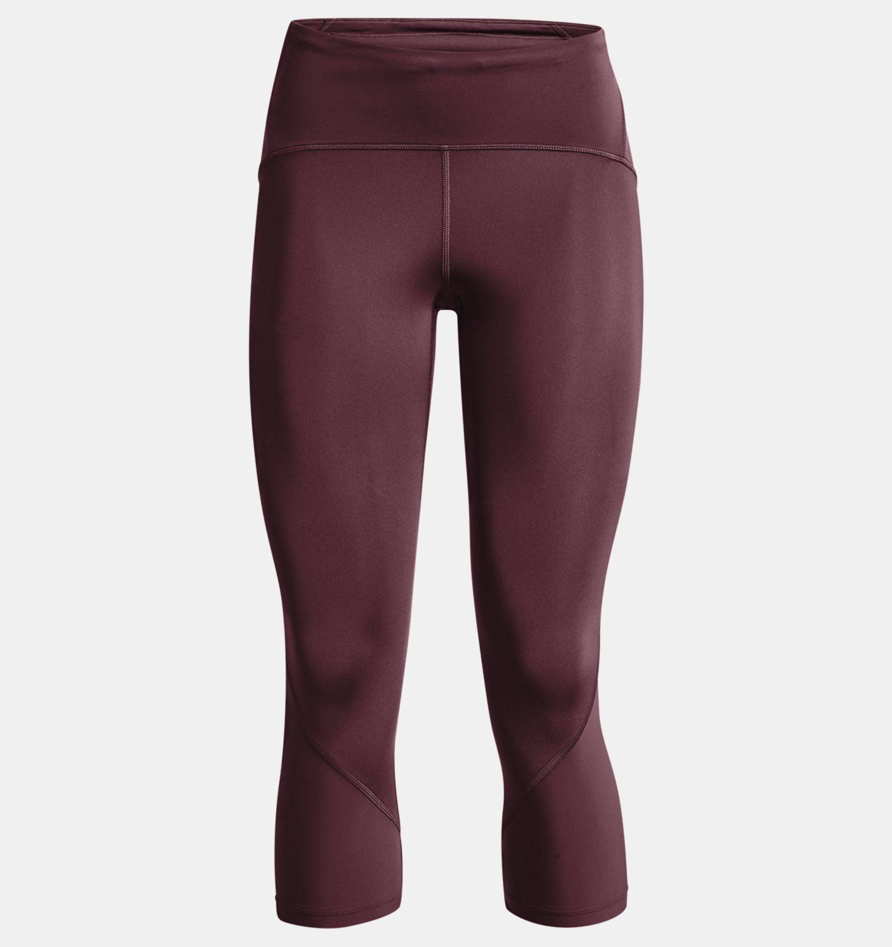 Under Armour | Leggins Fly Fast 2.0 HeatGear Crop Donna Viola - Fabbrica Ski Sises