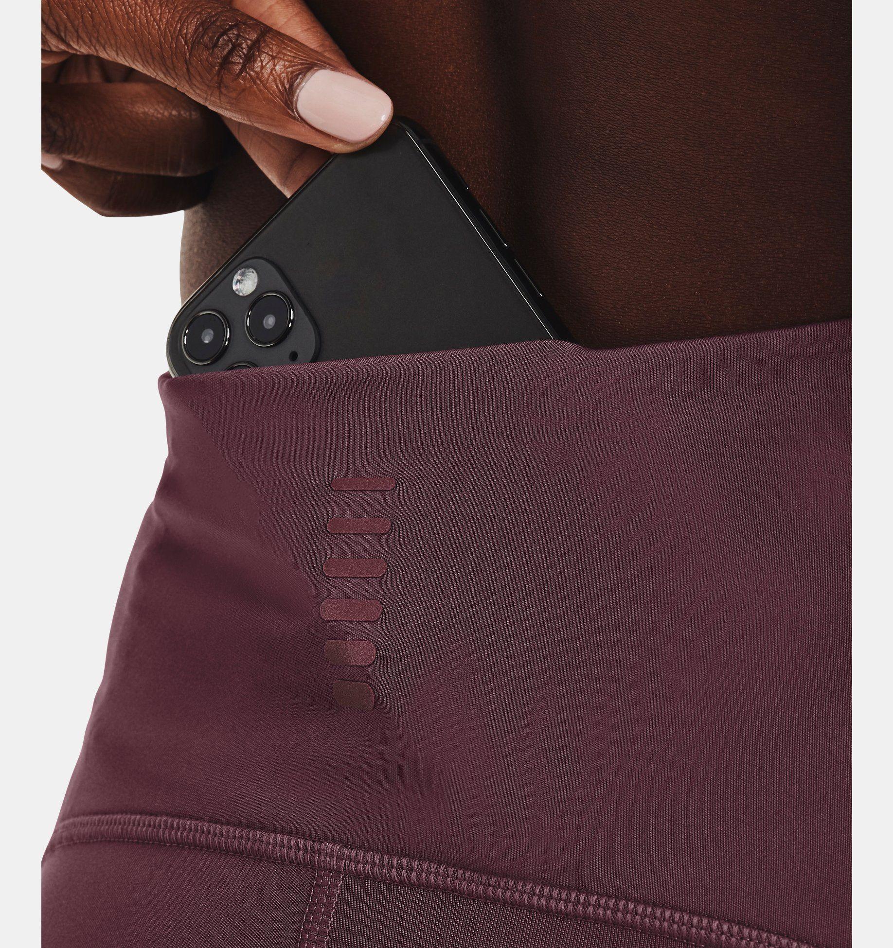 Under Armour | Leggins Fly Fast 2.0 HeatGear Crop Donna Viola - Fabbrica Ski Sises