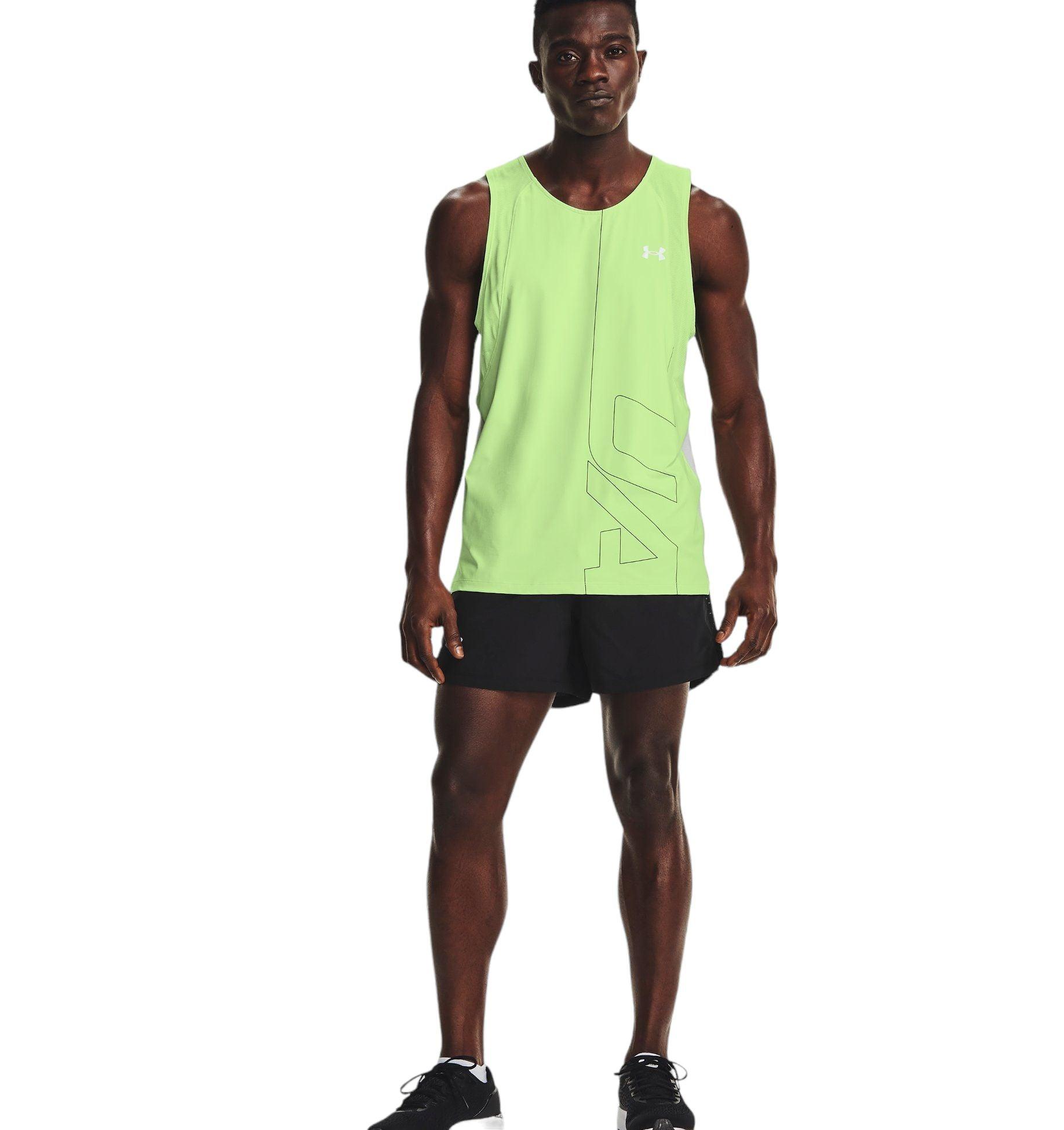 Under Armour | Pantaloncini Launch Run 5 IN Uomo Black/Reflective - Fabbrica Ski Sises