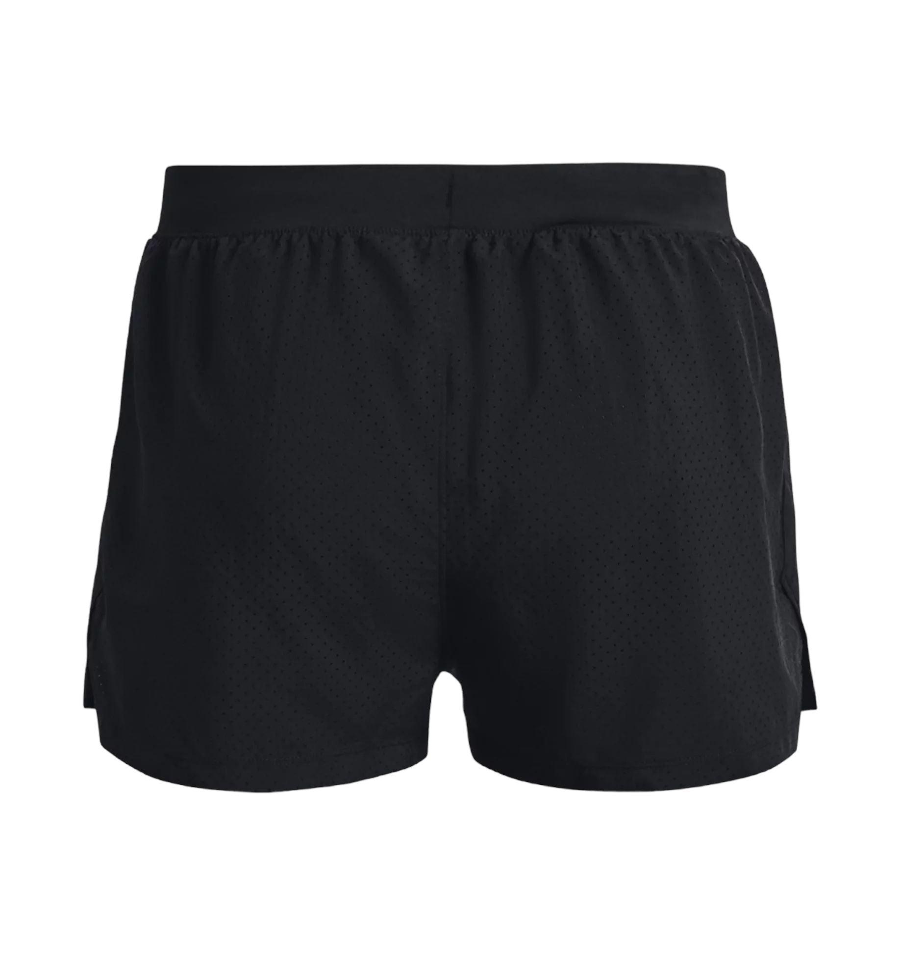 Under Armour | Pantaloncini Launch Split Perf Uomo Black/Reflective - Fabbrica Ski Sises