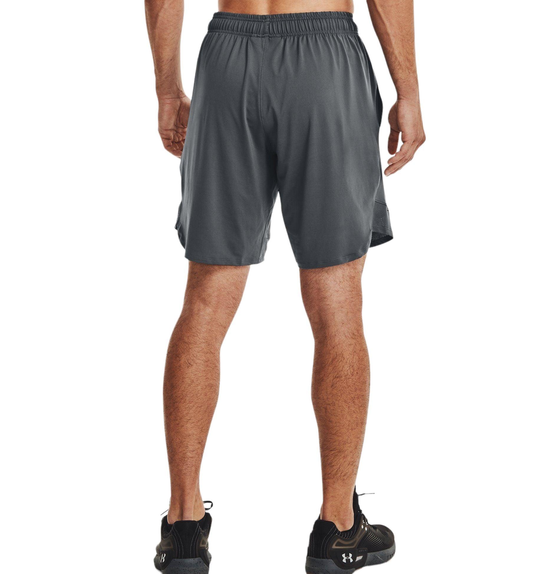 Under Armour | Pantaloncini Training Stretch Uomo Pitch Gray/Black - Fabbrica Ski Sises