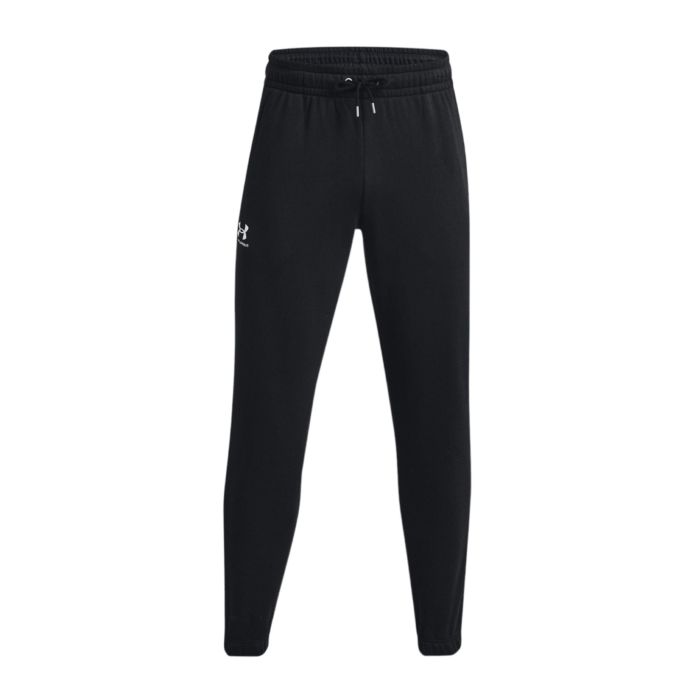 Under Armour | Pantaloni Jogger Essential Fleece Uomo Black/White - Fabbrica Ski Sises