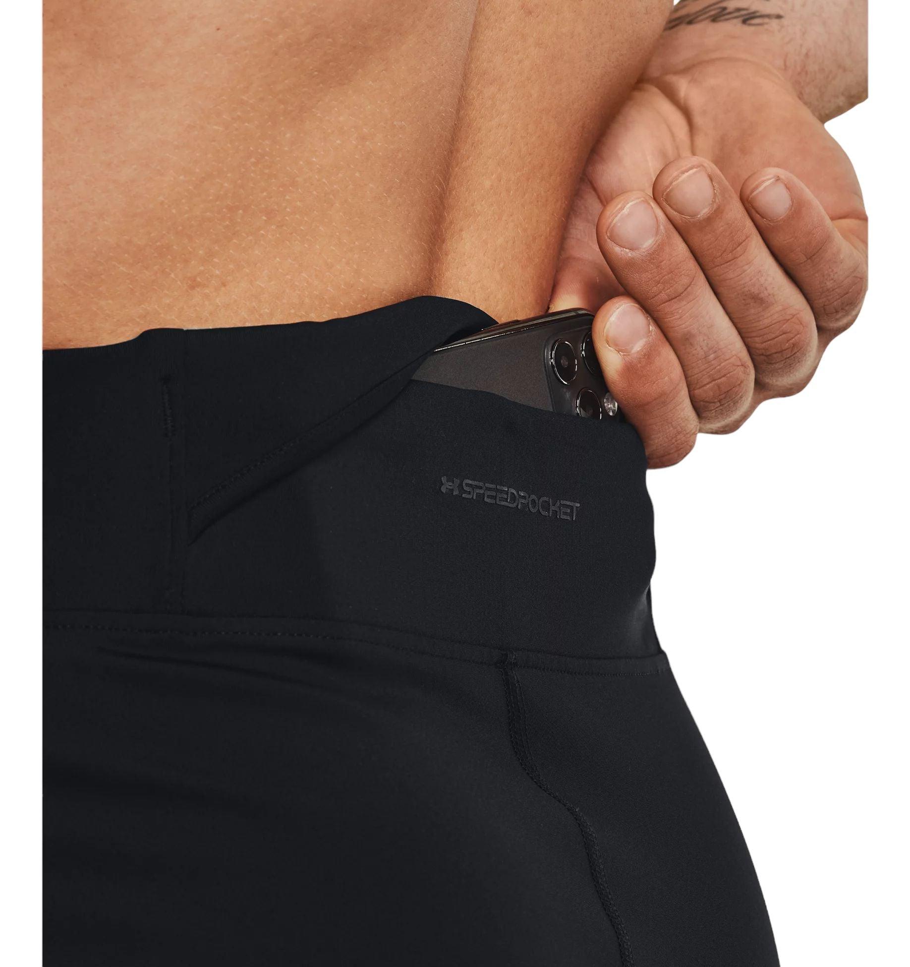 Under Armour | Pantaloni Qualifier Elite Uomo Black/Reflective - Fabbrica Ski Sises