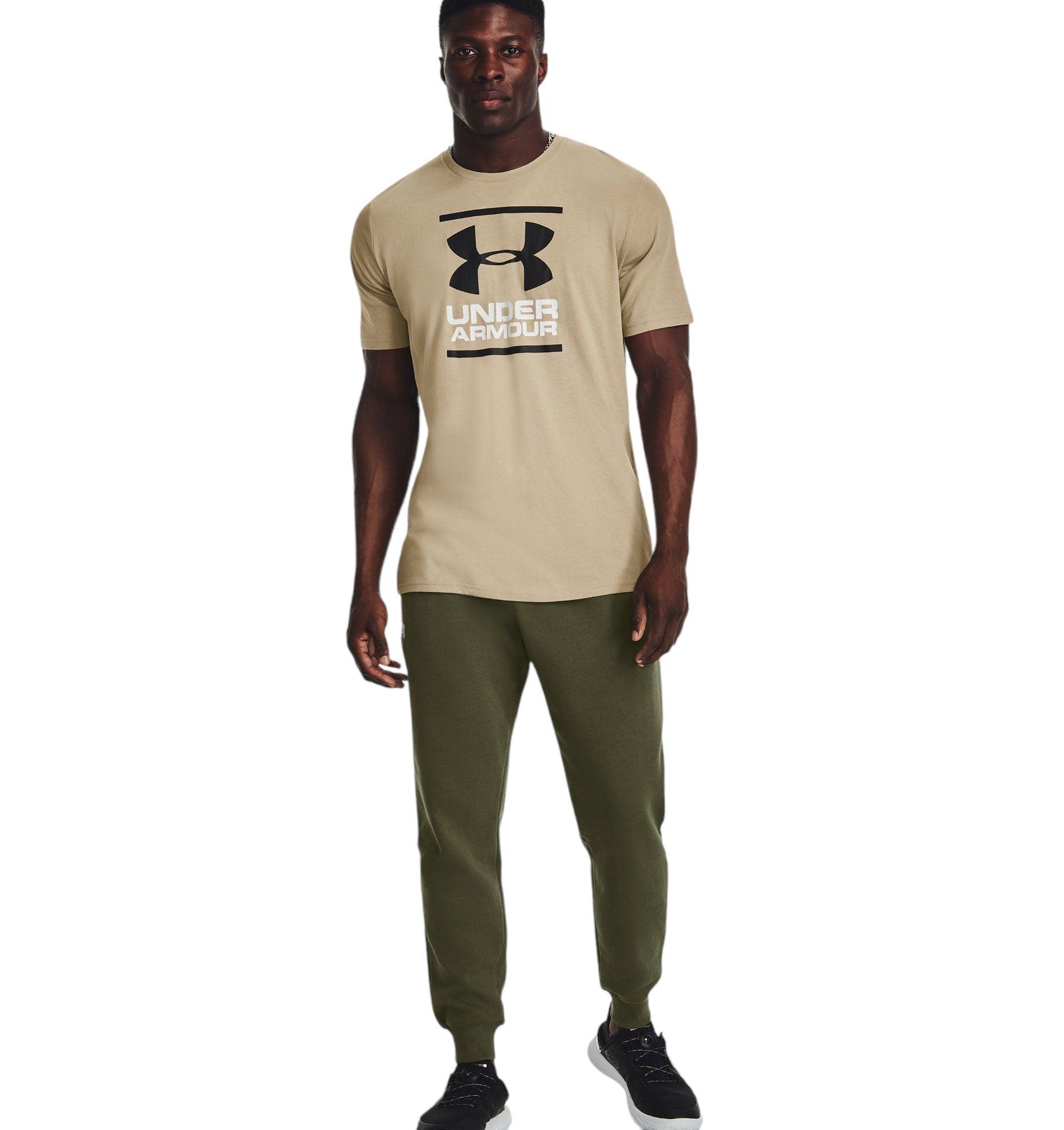 Under Armour | Pantaloni Rival Fleece Joggers Uomo Marine OD Green/White - Fabbrica Ski Sises