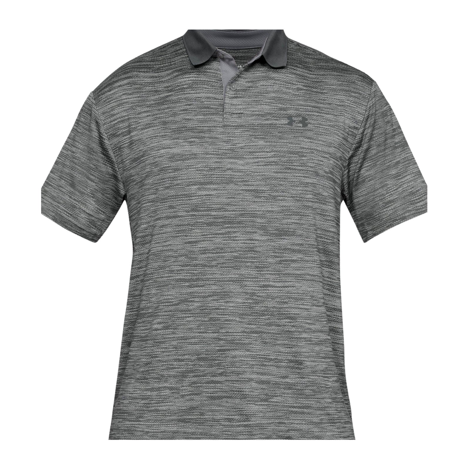 Under Armour | Polo Performance Textured Uomo Steel/Black - Fabbrica Ski Sises