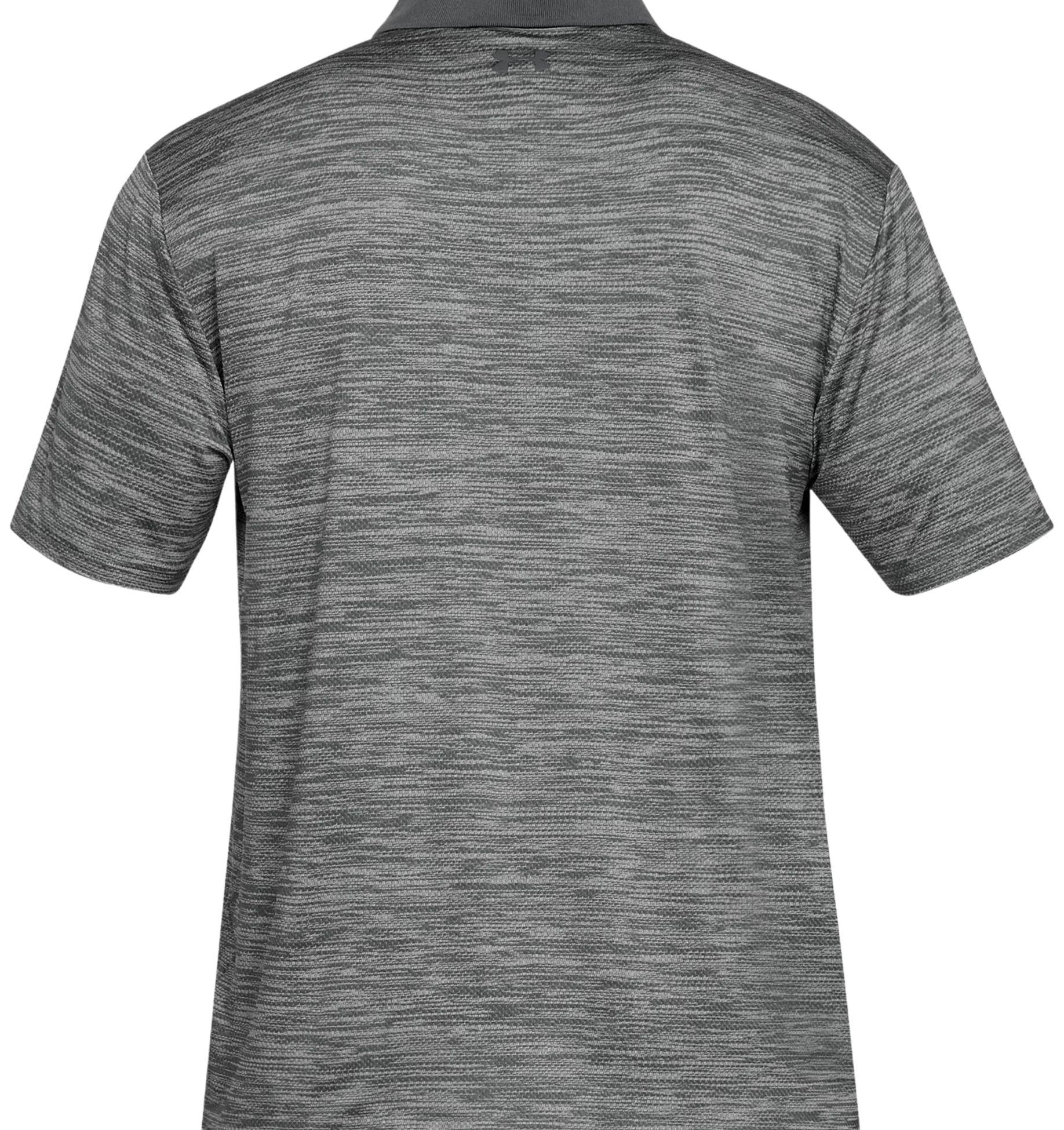 Under Armour | Polo Performance Textured Uomo Steel/Black - Fabbrica Ski Sises