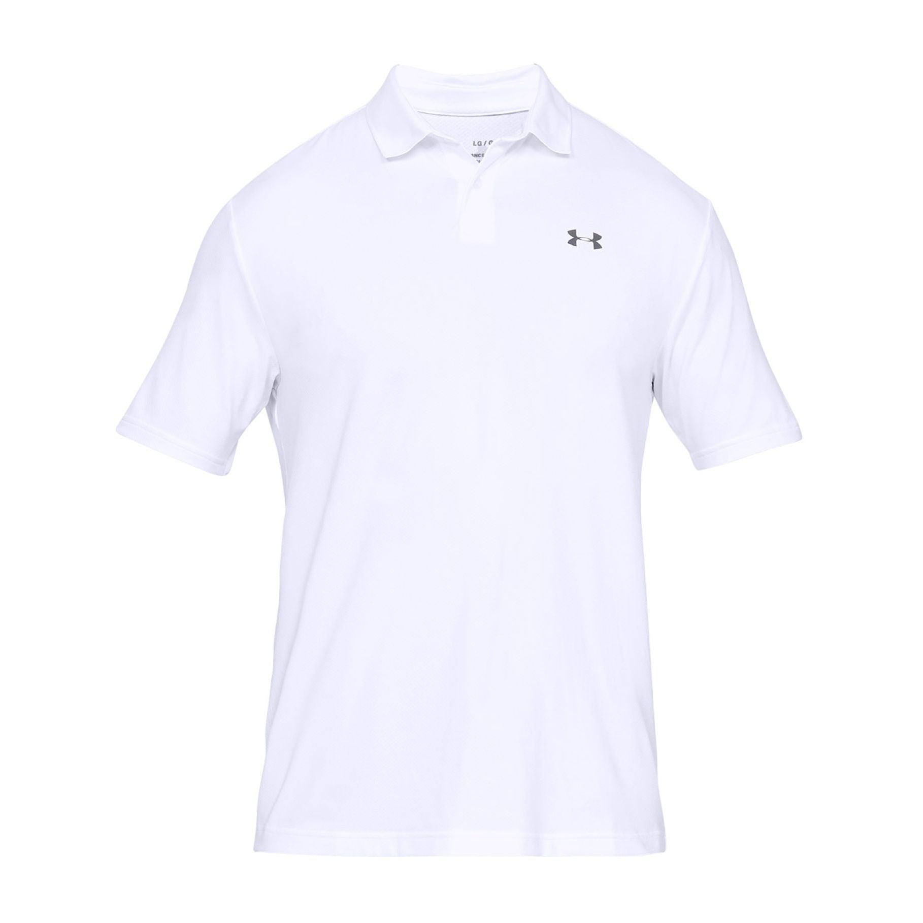 Under Armour | Polo UA Performance 2.0 Uomo Bianco - Fabbrica Ski Sises