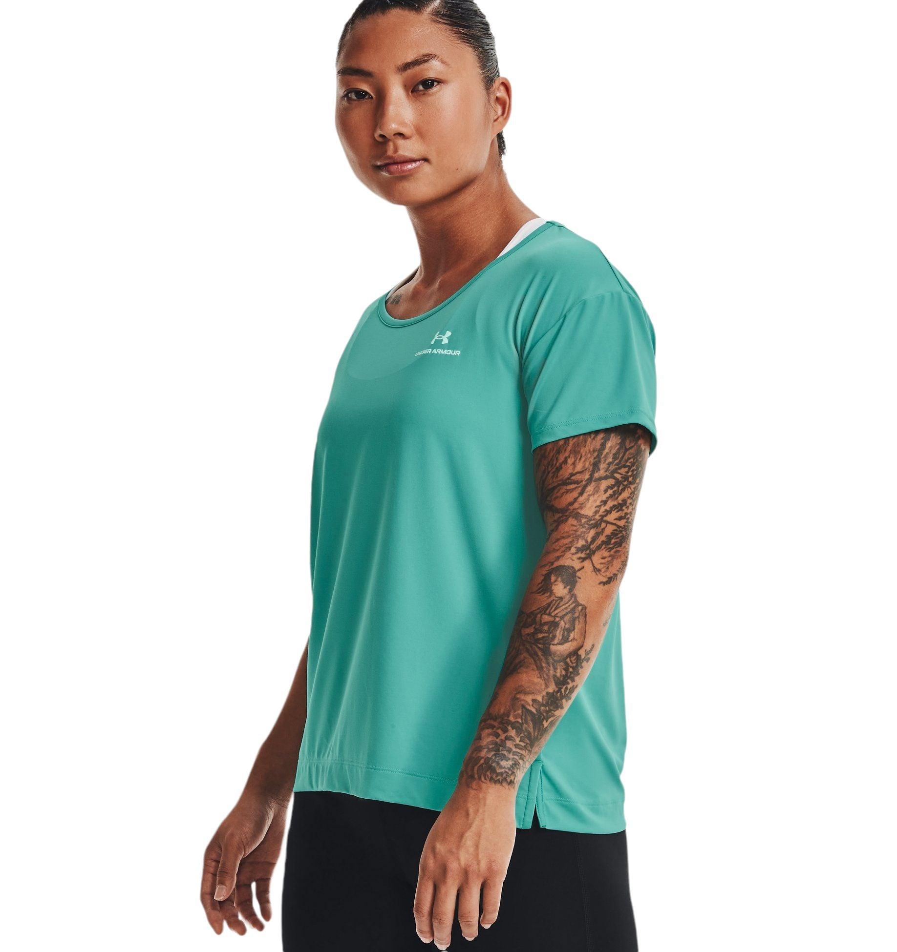 Under Armour | T-shirt Energy Core Donna Neptune/Sea Mist - Fabbrica Ski Sises