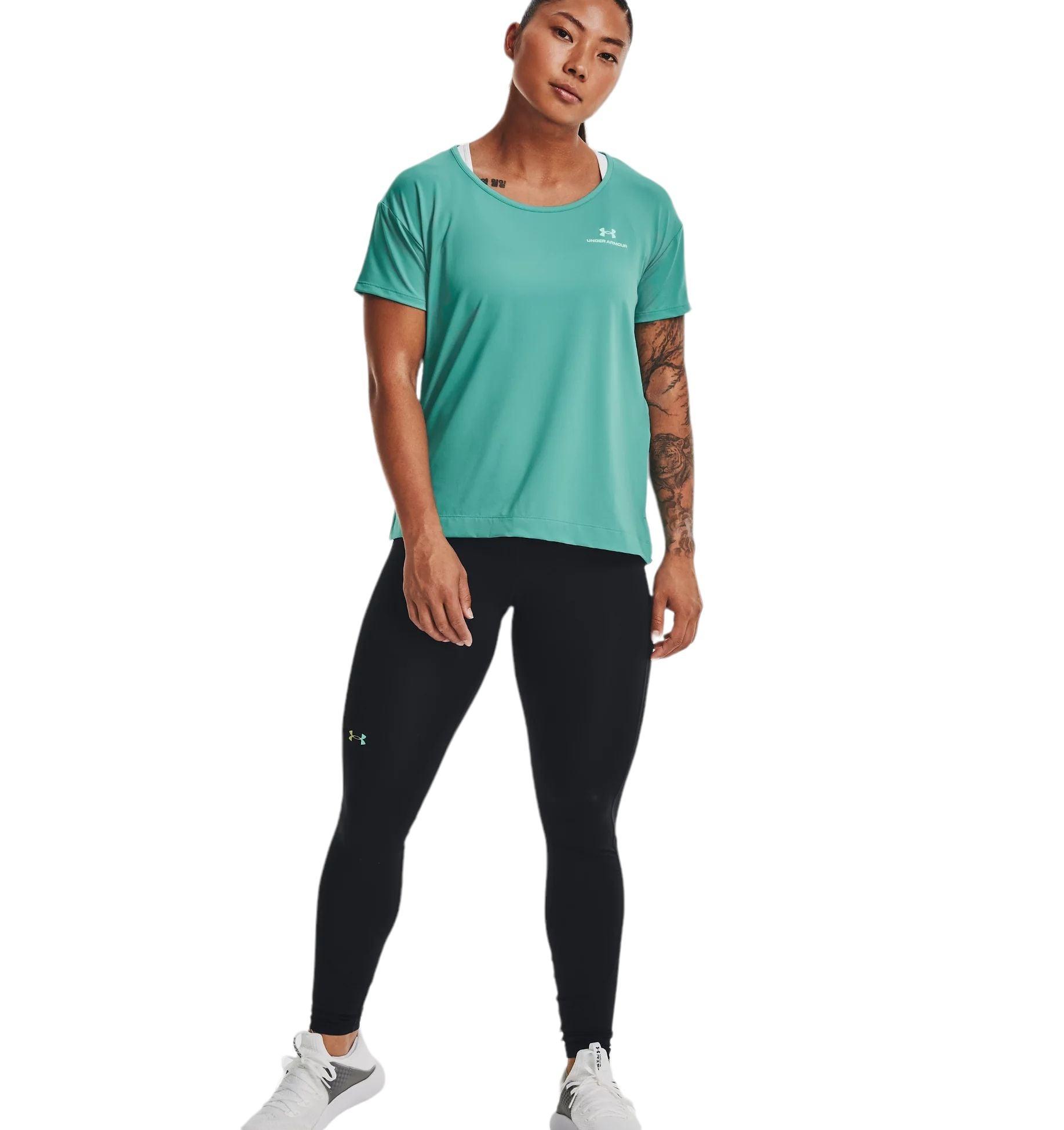 Under Armour | T-shirt Energy Core Donna Neptune/Sea Mist - Fabbrica Ski Sises