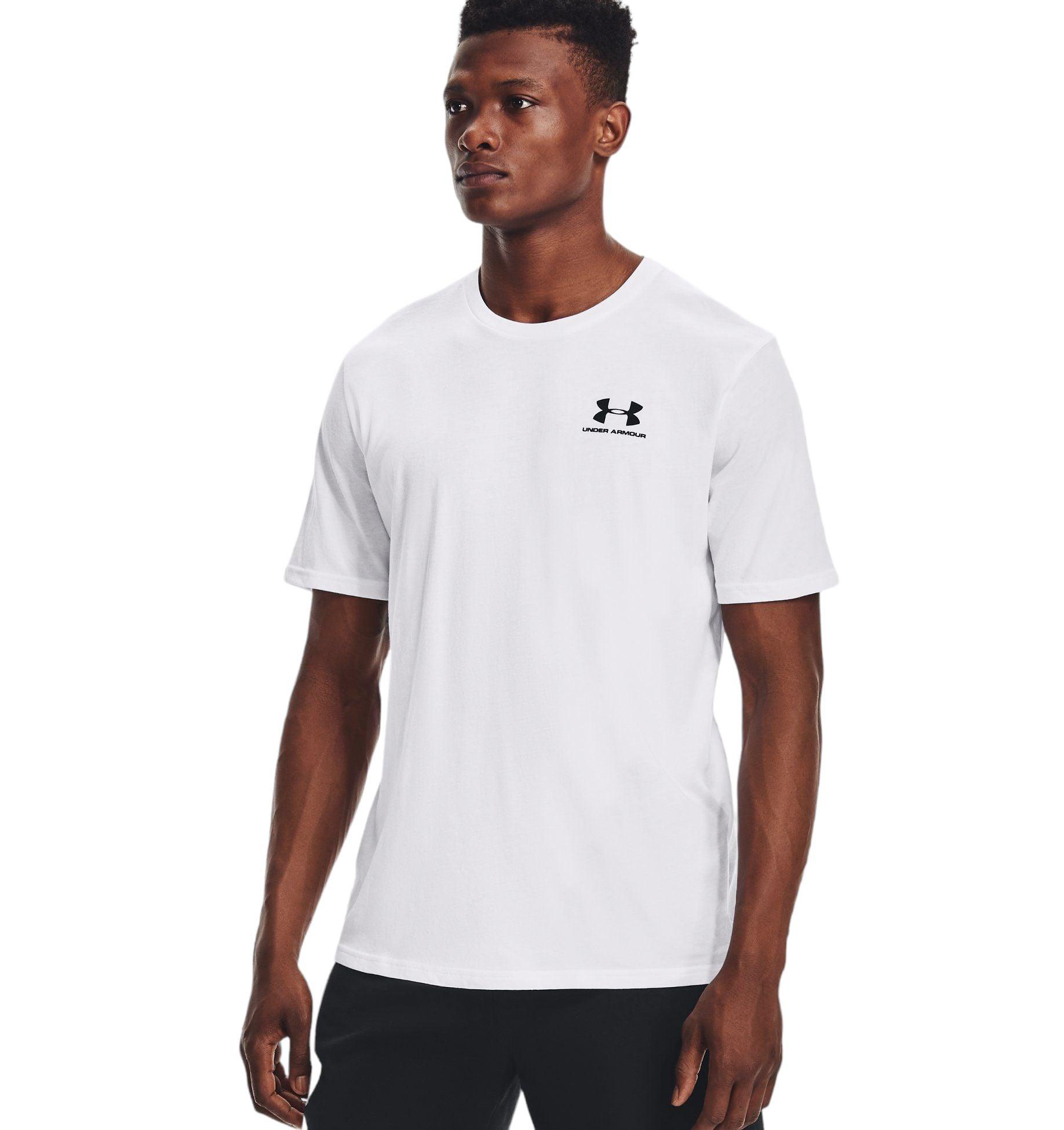 Under Armour | T-shirt Sportstyle Uomo White/Black - Fabbrica Ski Sises