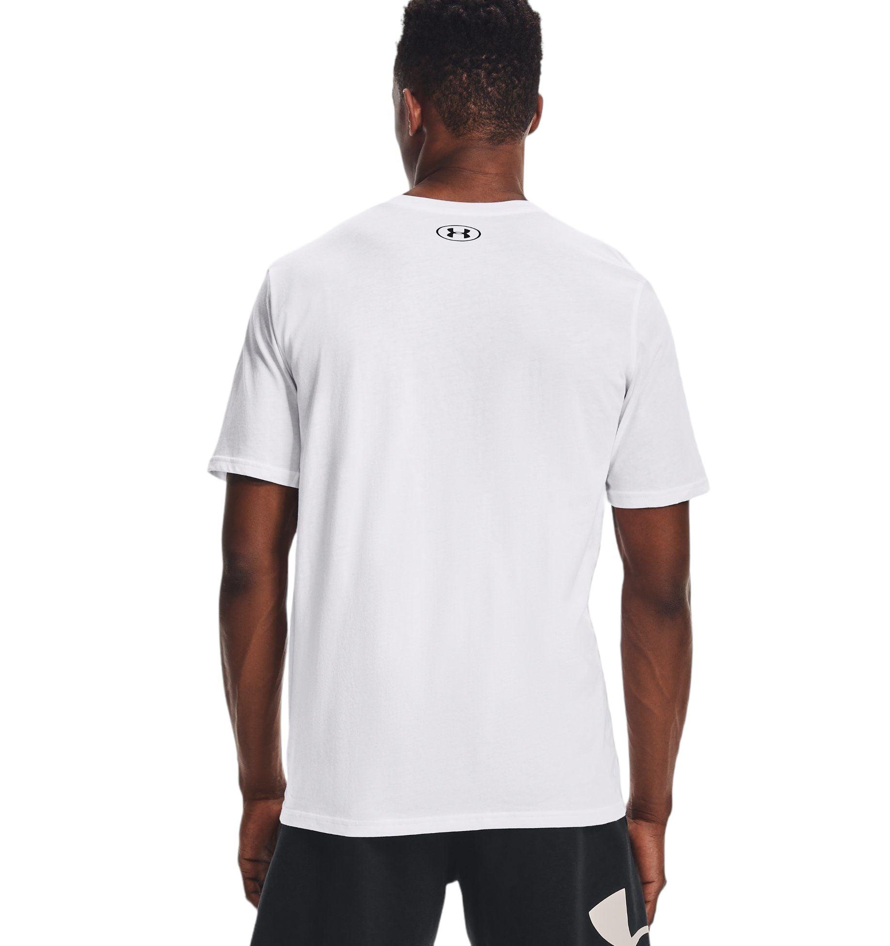 Under Armour | T-shirt Sportstyle Uomo White/Black - Fabbrica Ski Sises