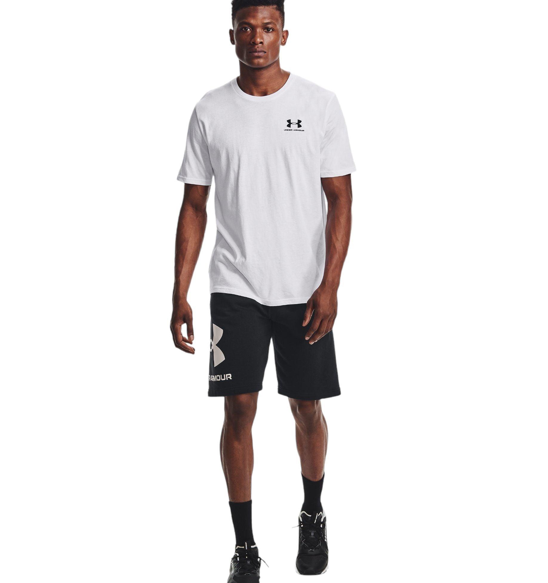 Under Armour | T-shirt Sportstyle Uomo White/Black - Fabbrica Ski Sises