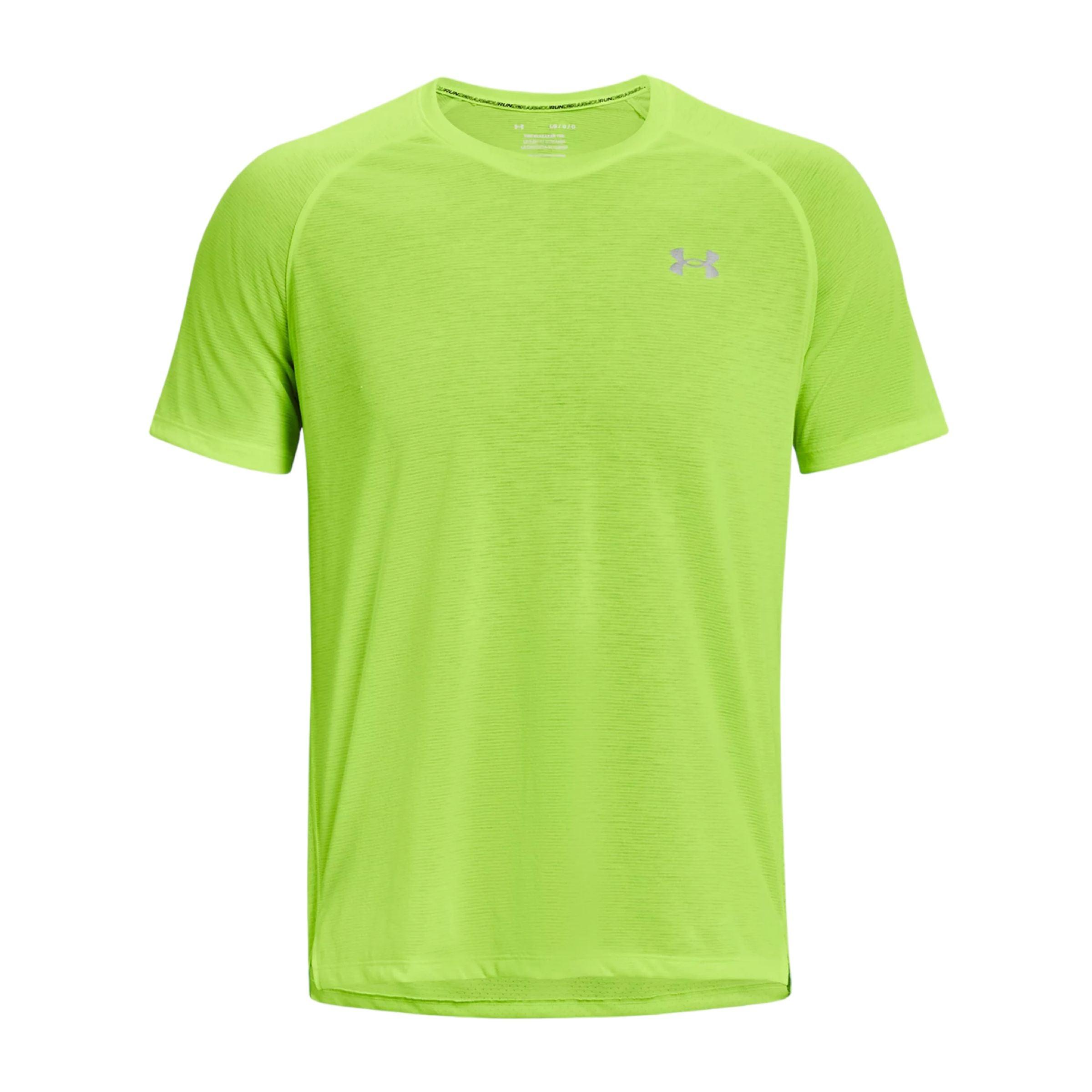 Under Armour | T-shirt Streaker Run Uomo Lime Surge/Reflective - Fabbrica Ski Sises