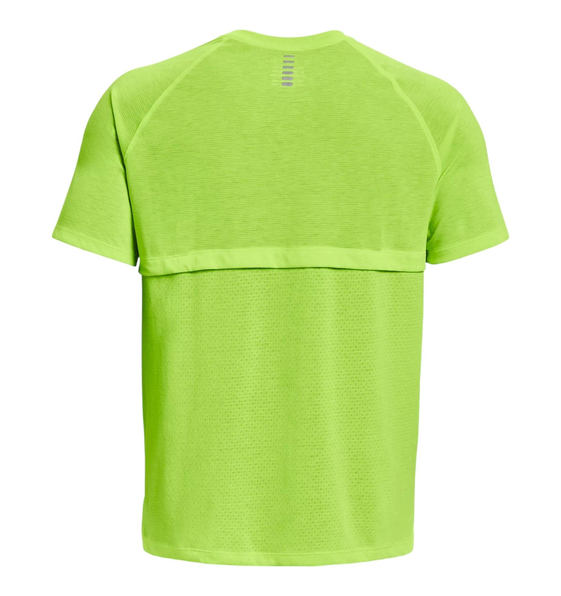 Under Armour | T-shirt Streaker Run Uomo Lime Surge/Reflective - Fabbrica Ski Sises