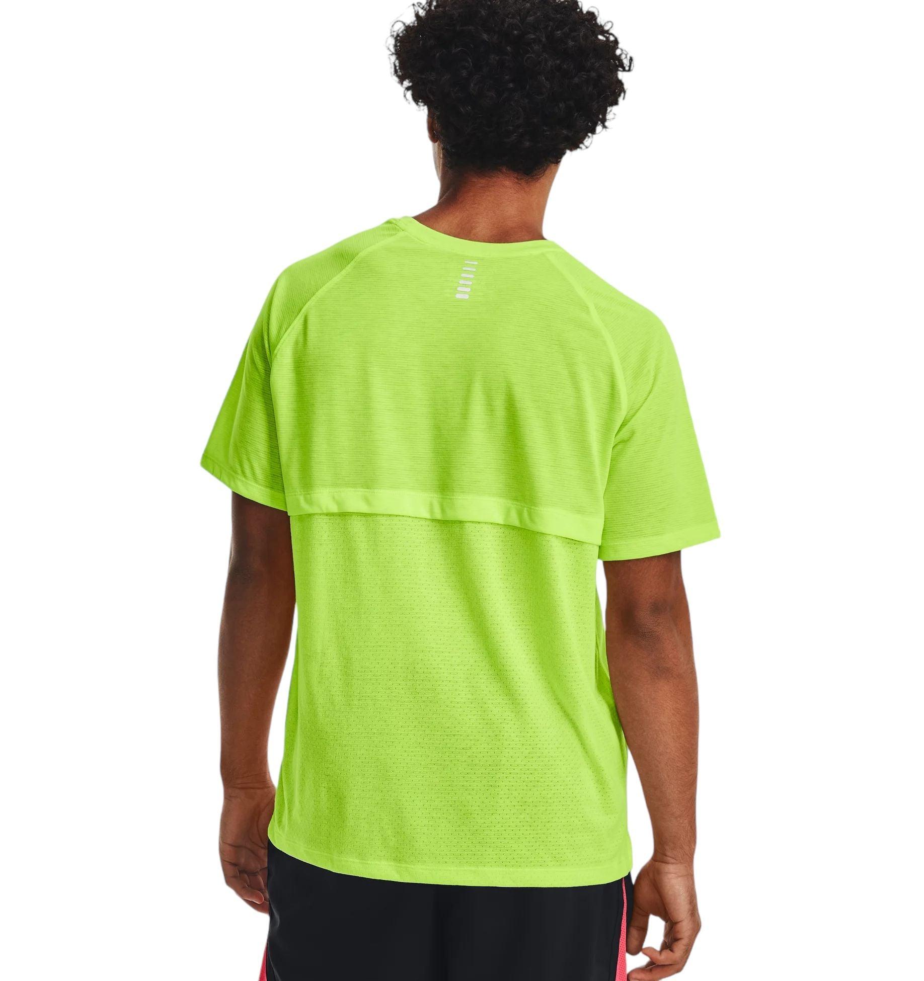 Under Armour | T-shirt Streaker Run Uomo Lime Surge/Reflective - Fabbrica Ski Sises