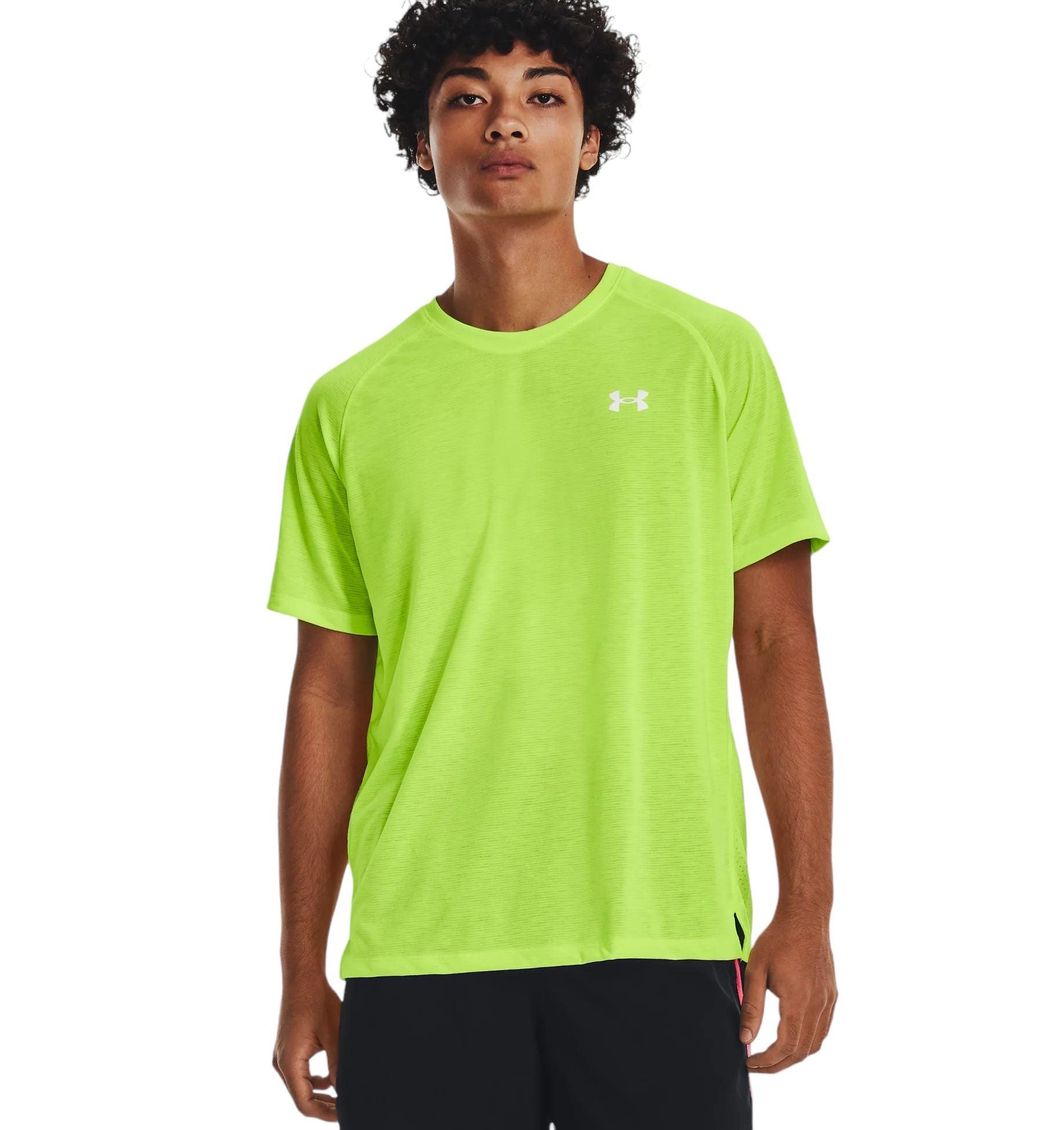 Under Armour | T-shirt Streaker Run Uomo Lime Surge/Reflective - Fabbrica Ski Sises