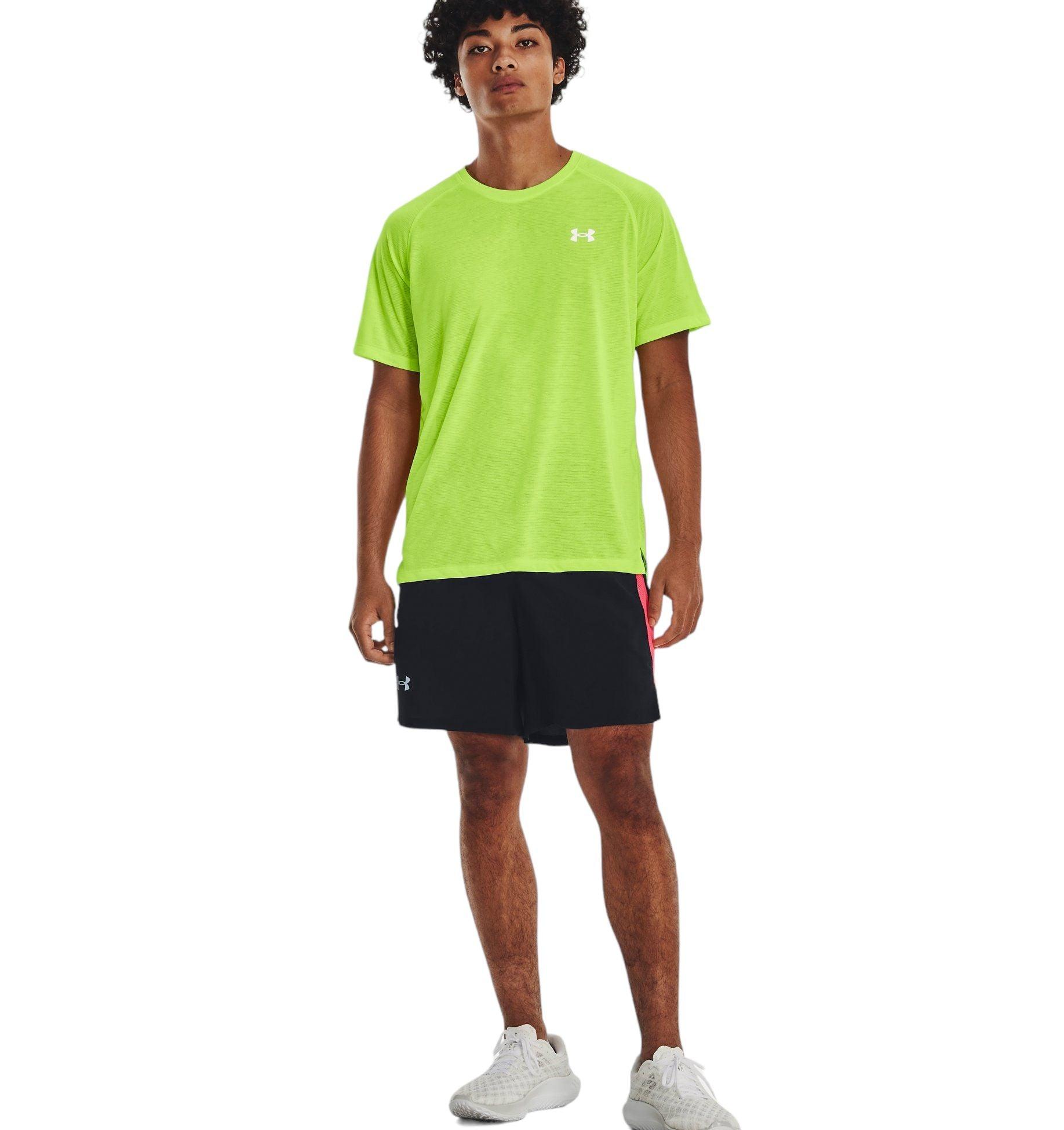 Under Armour | T-shirt Streaker Run Uomo Lime Surge/Reflective - Fabbrica Ski Sises