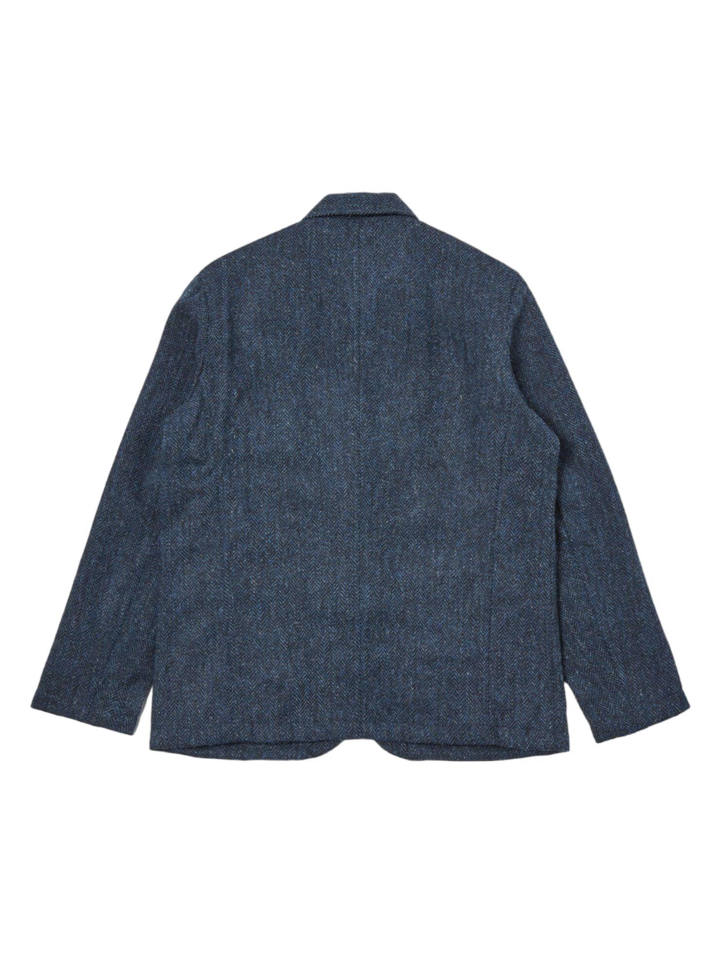 Universal Works | Giacca Bakers Uomo Navy Herringbone - Fabbrica Ski Sises