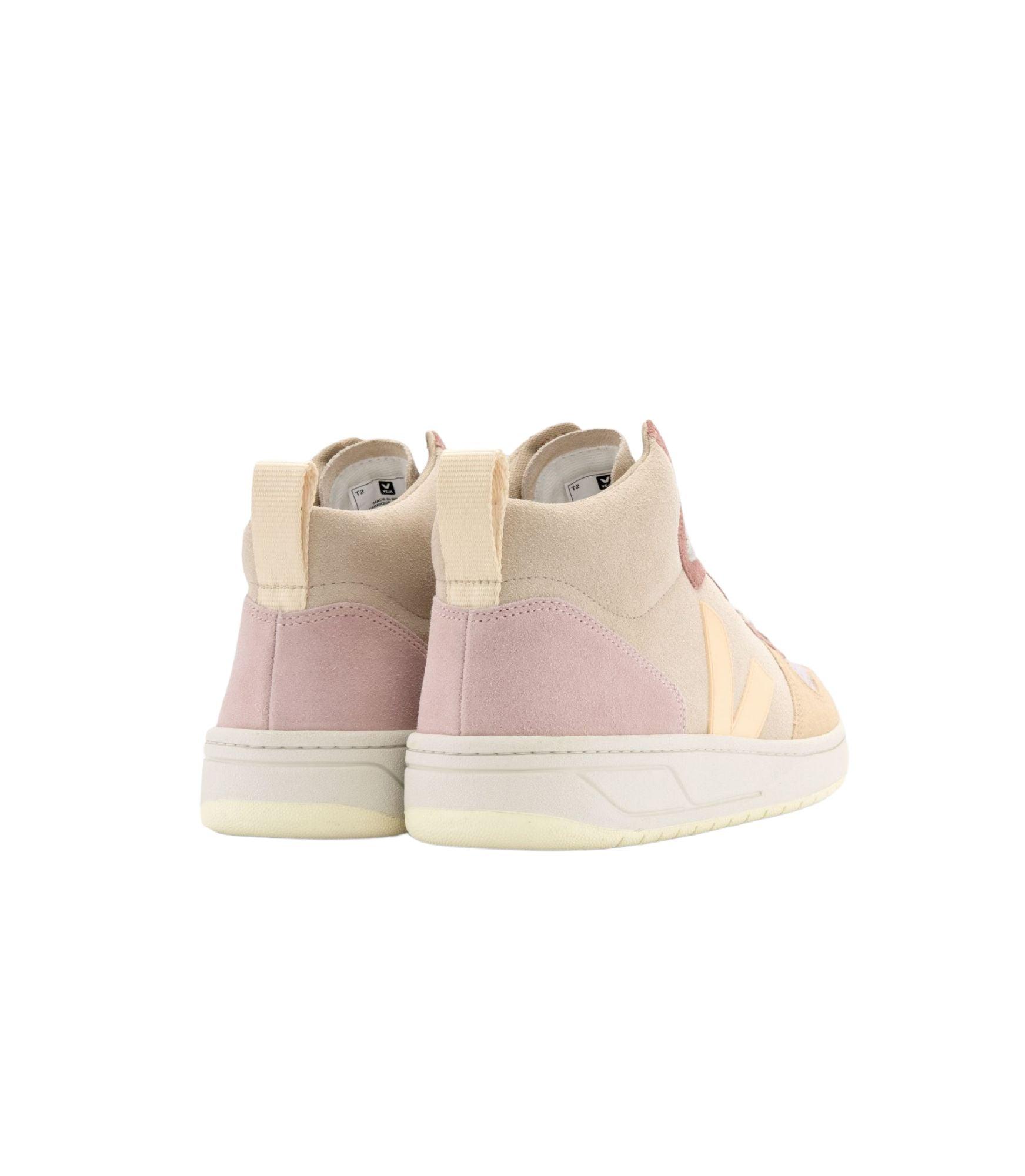 Veja | Scarpe V-15 Suede Donna Multico Peach - Fabbrica Ski Sises