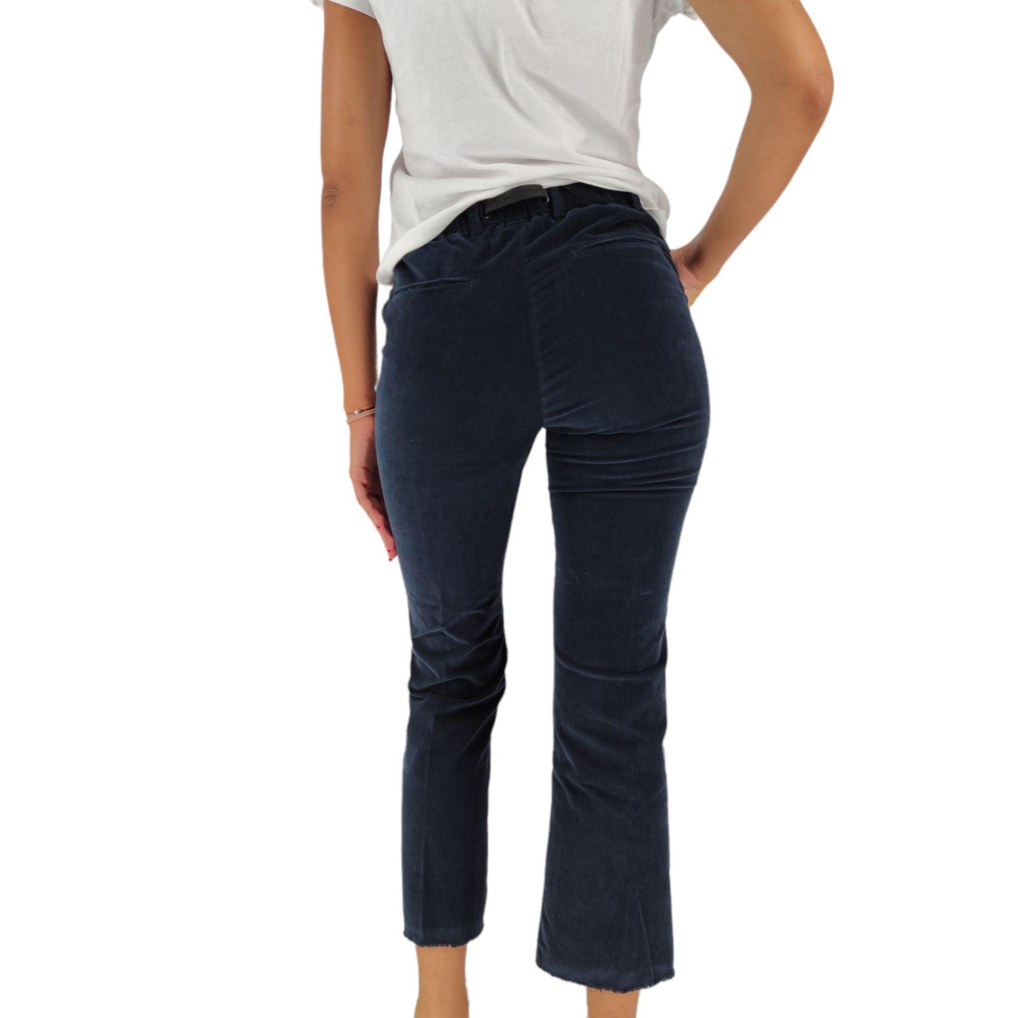 White Sand | Pantaloni Ava Donna Blu Navy - Fabbrica Ski Sises